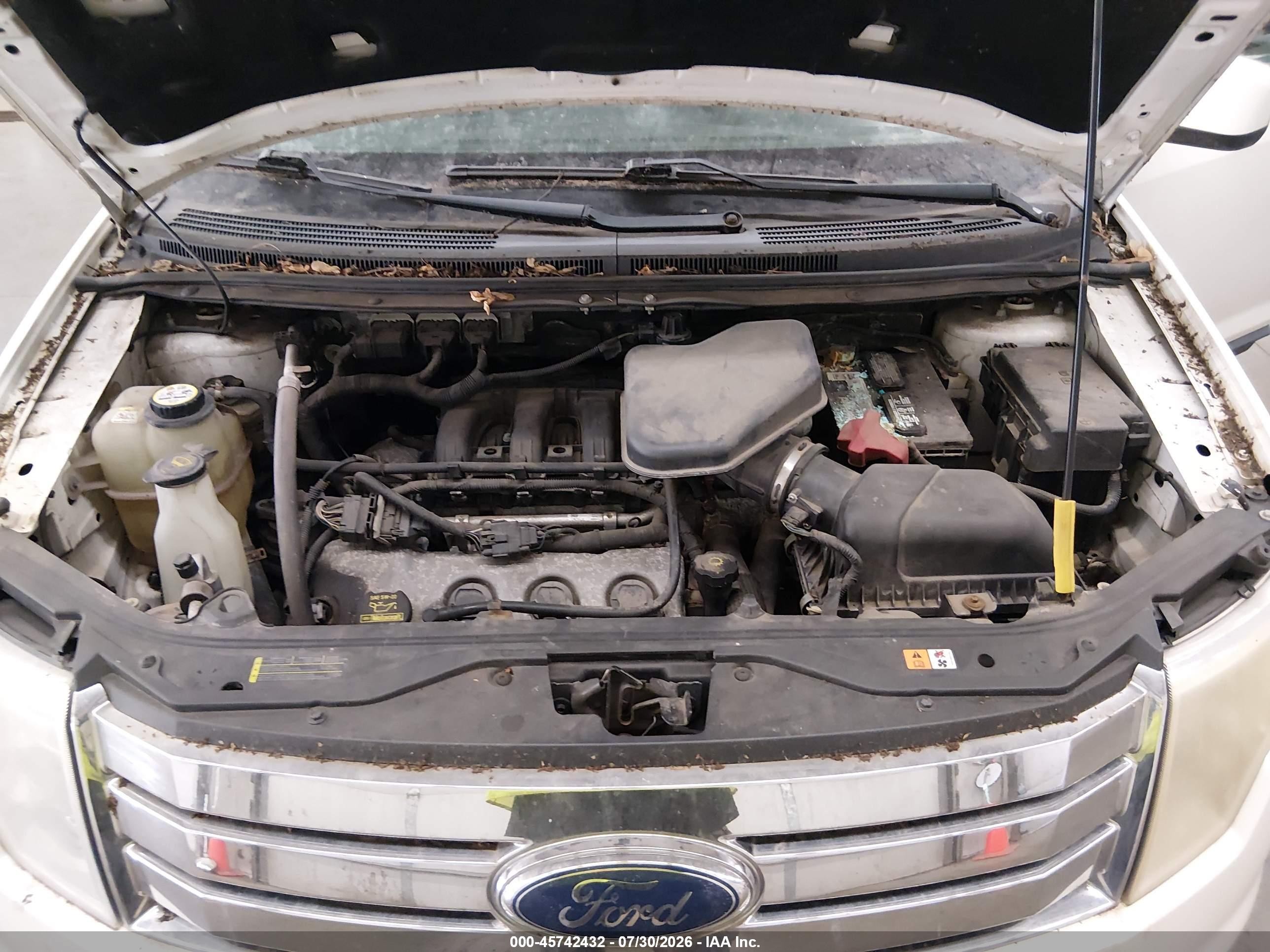 2008 Ford Edge Limited White vin: 2FMDK49C38BA83722