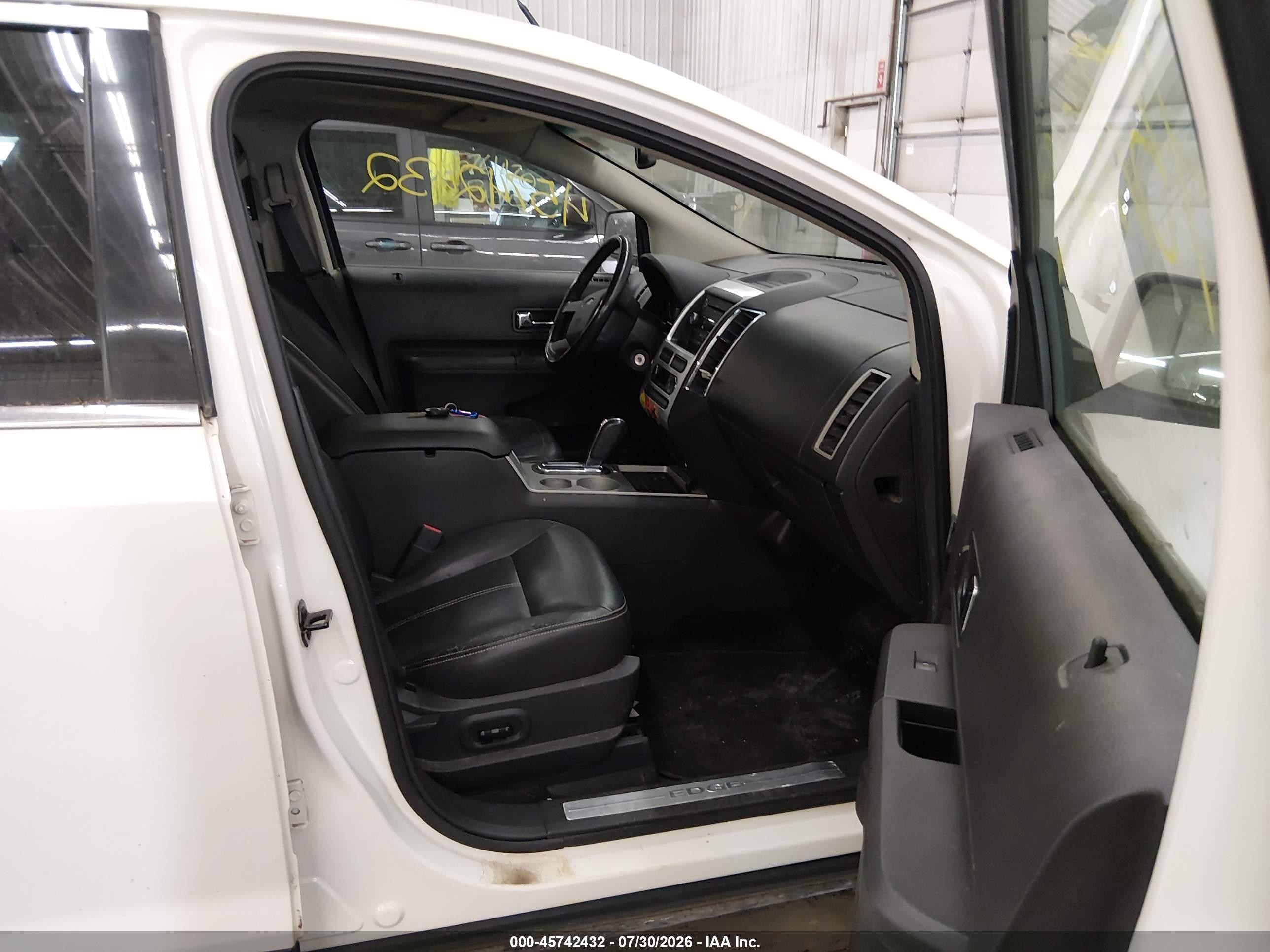 2008 Ford Edge Limited White vin: 2FMDK49C38BA83722