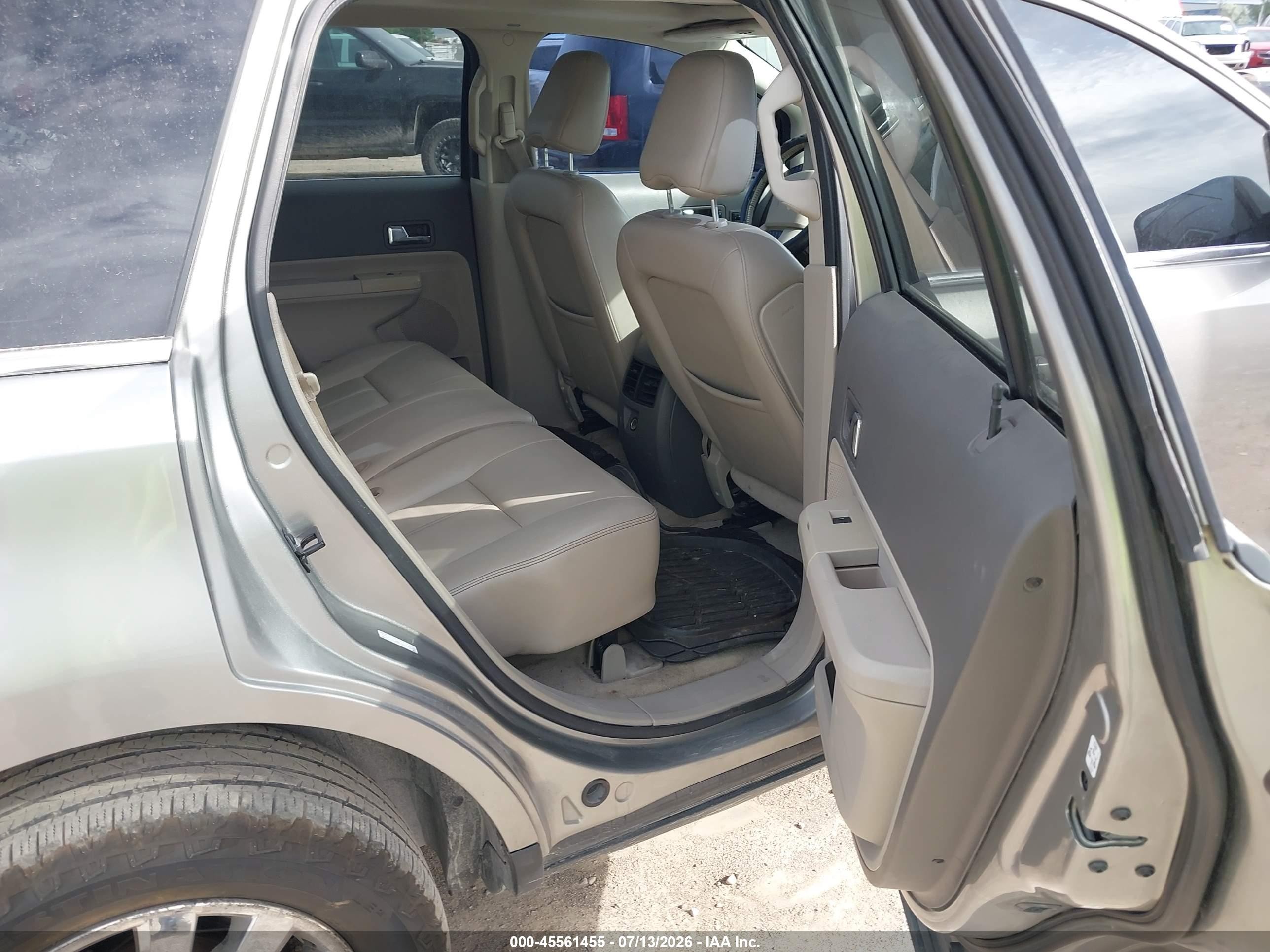 2008 Ford Edge Limited Серебряный vin: 2FMDK49C38BA89665