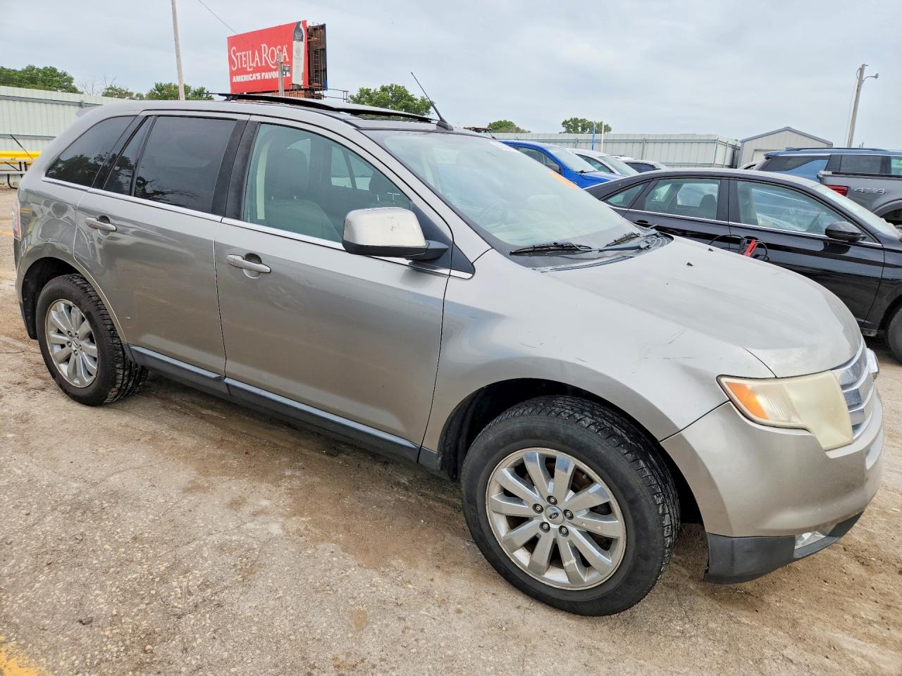 2008 Ford Edge Limited Silver vin: 2FMDK49C38BA98074