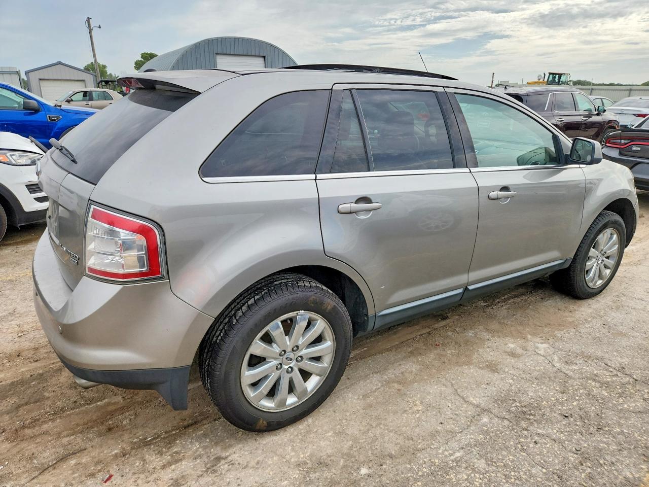 2008 Ford Edge Limited Silver vin: 2FMDK49C38BA98074