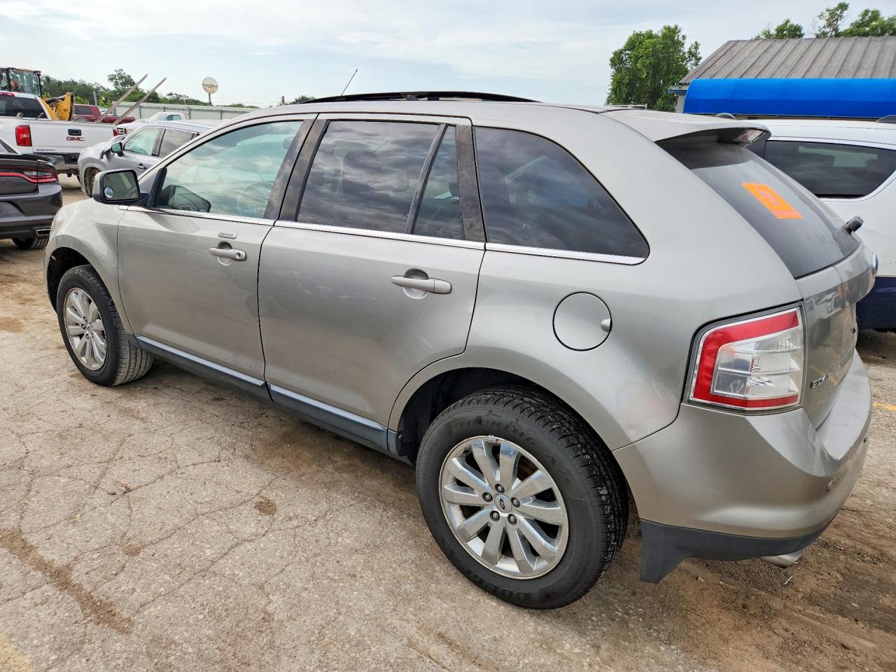 2008 Ford Edge Limited Silver vin: 2FMDK49C38BA98074