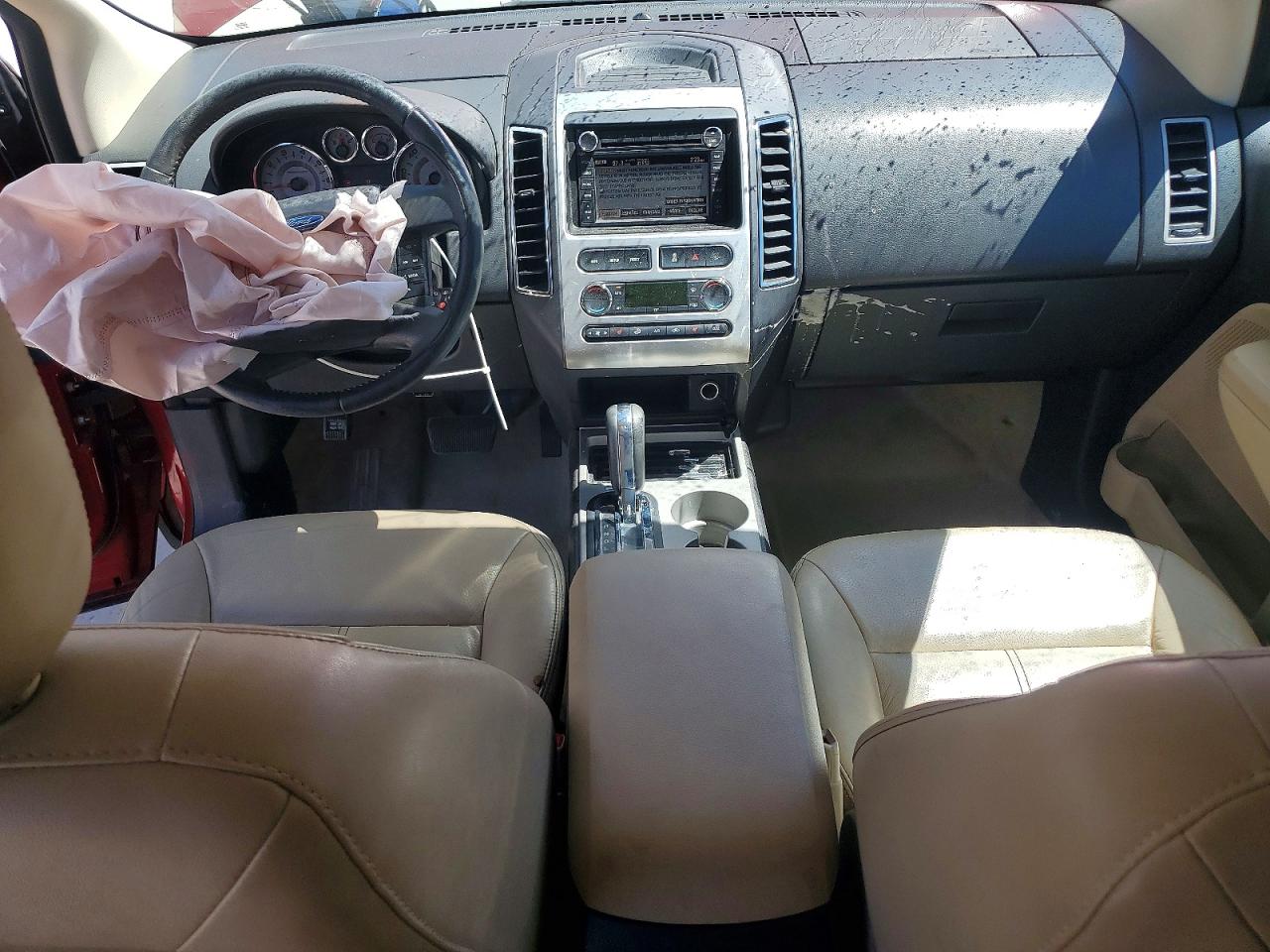 2008 Ford Edge Limited Burgundy vin: 2FMDK49C38BB15049