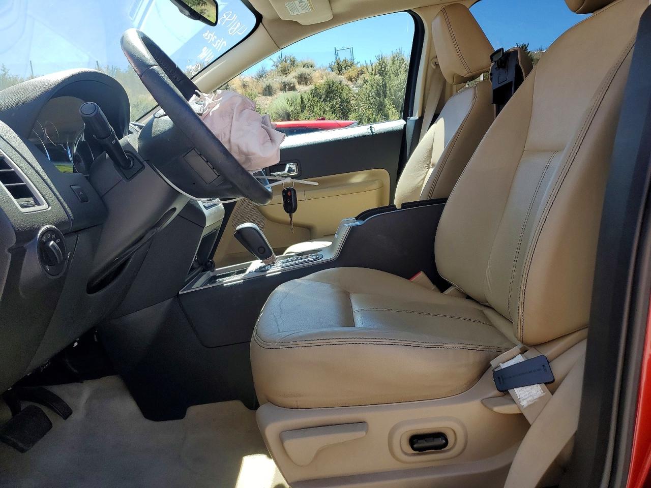 2008 Ford Edge Limited Burgundy vin: 2FMDK49C38BB15049