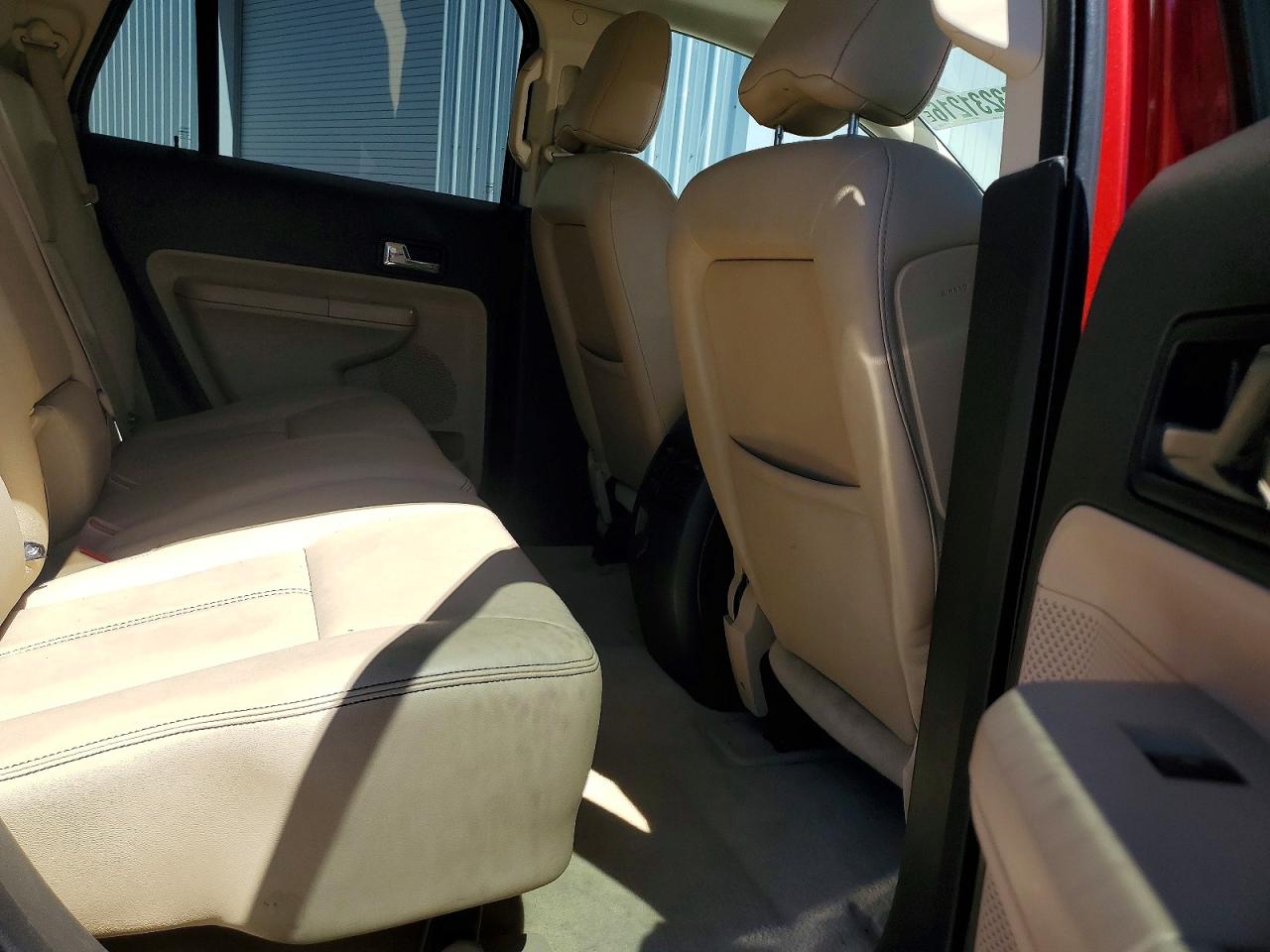 2008 Ford Edge Limited Burgundy vin: 2FMDK49C38BB15049