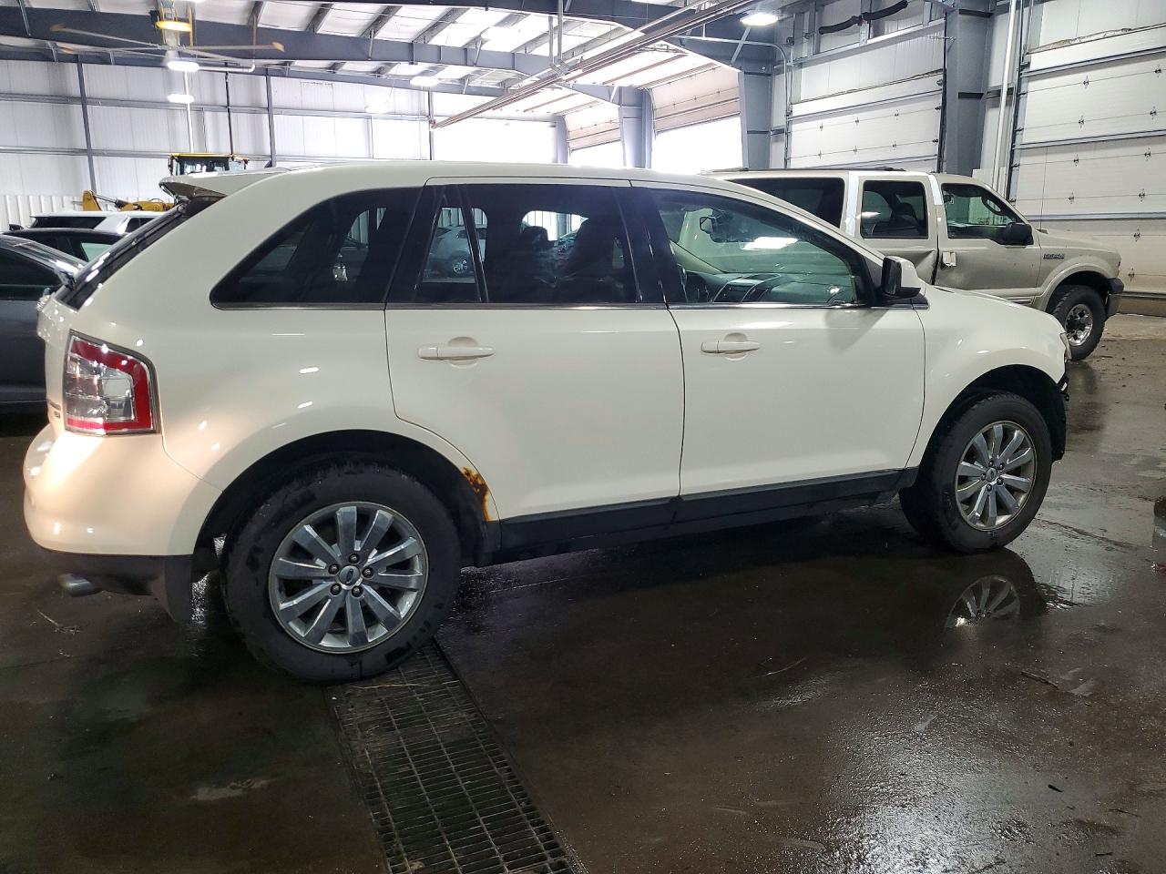 2008 Ford Edge Limited White vin: 2FMDK49C38BB45720