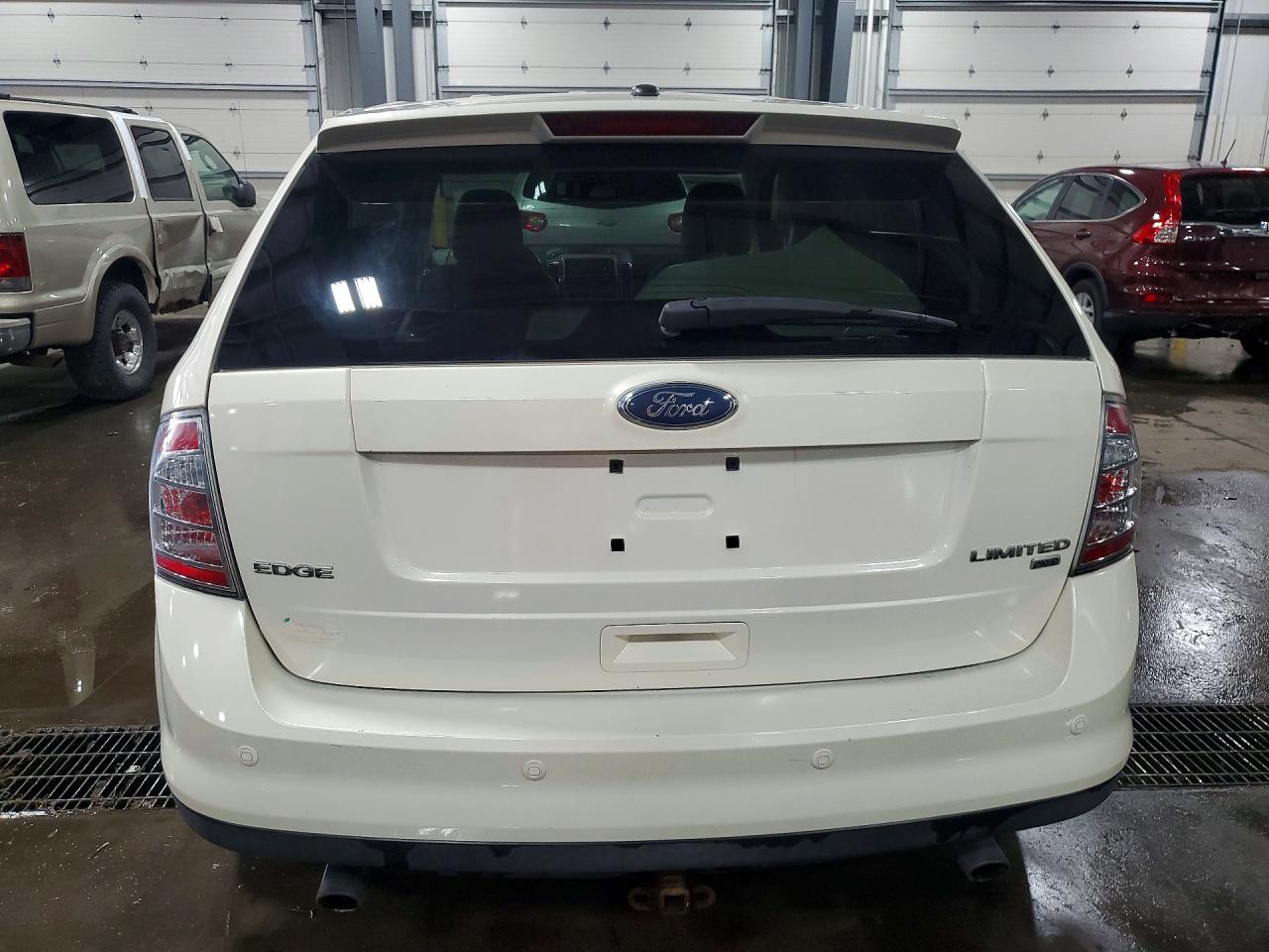 2008 Ford Edge Limited White vin: 2FMDK49C38BB45720