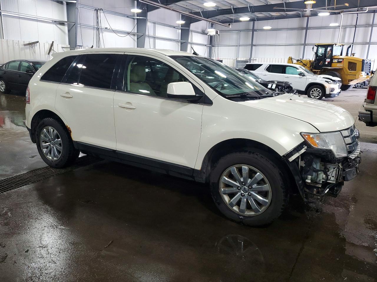 2008 Ford Edge Limited White vin: 2FMDK49C38BB45720