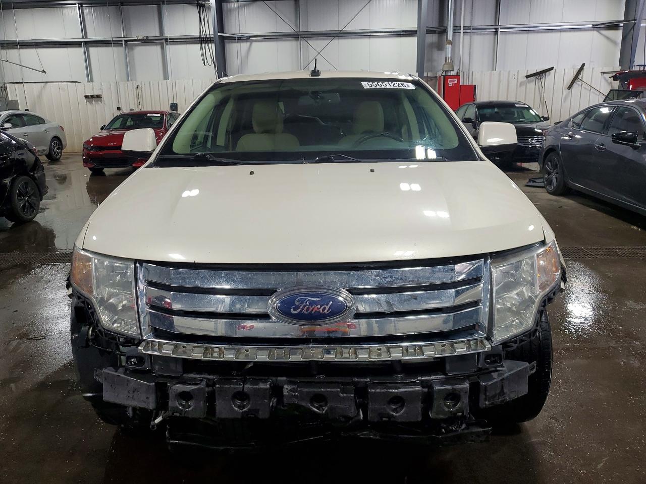 2008 Ford Edge Limited White vin: 2FMDK49C38BB45720