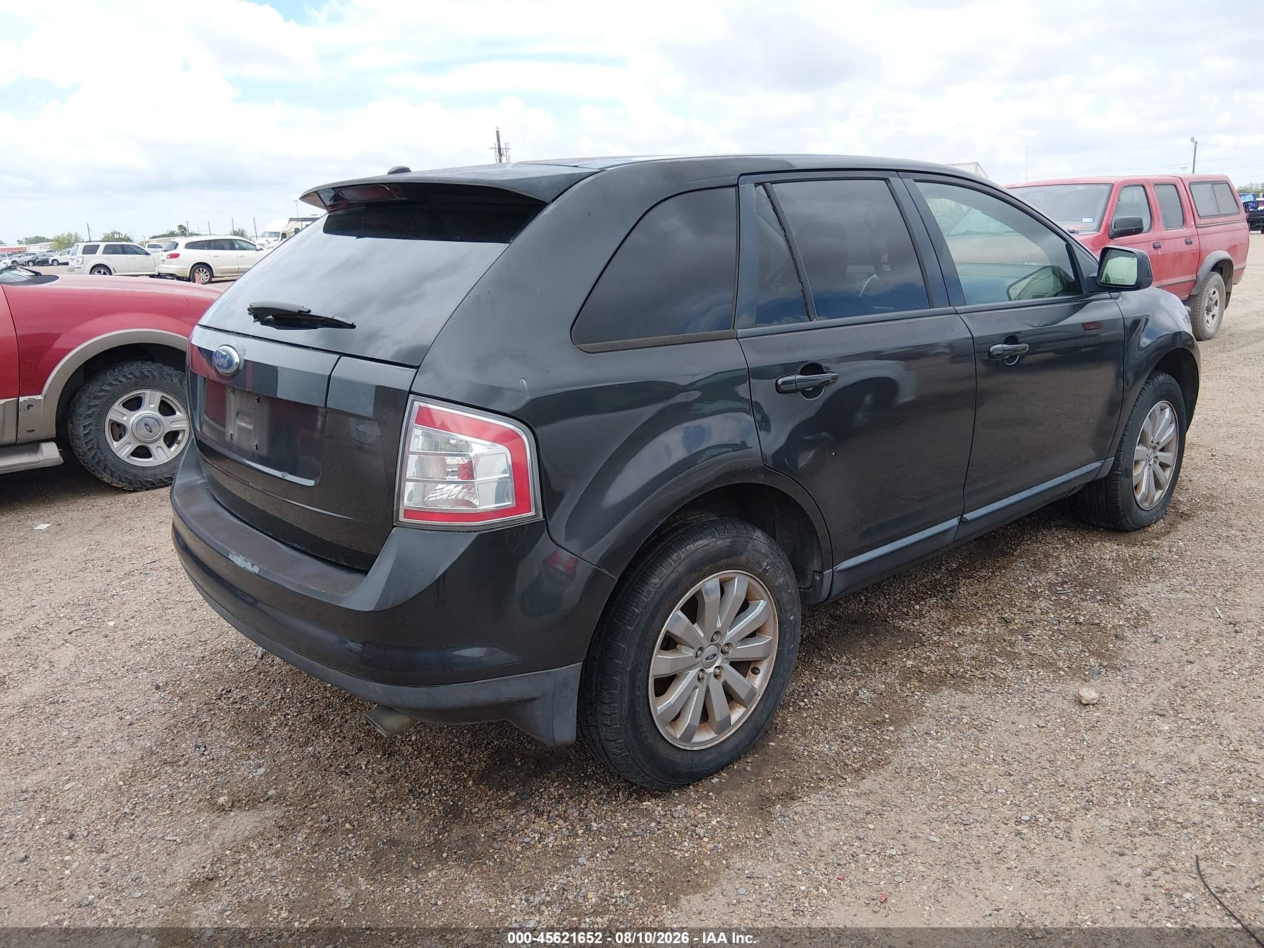 2007 Ford Edge Sel Plus Серый vin: 2FMDK49C47BA81511