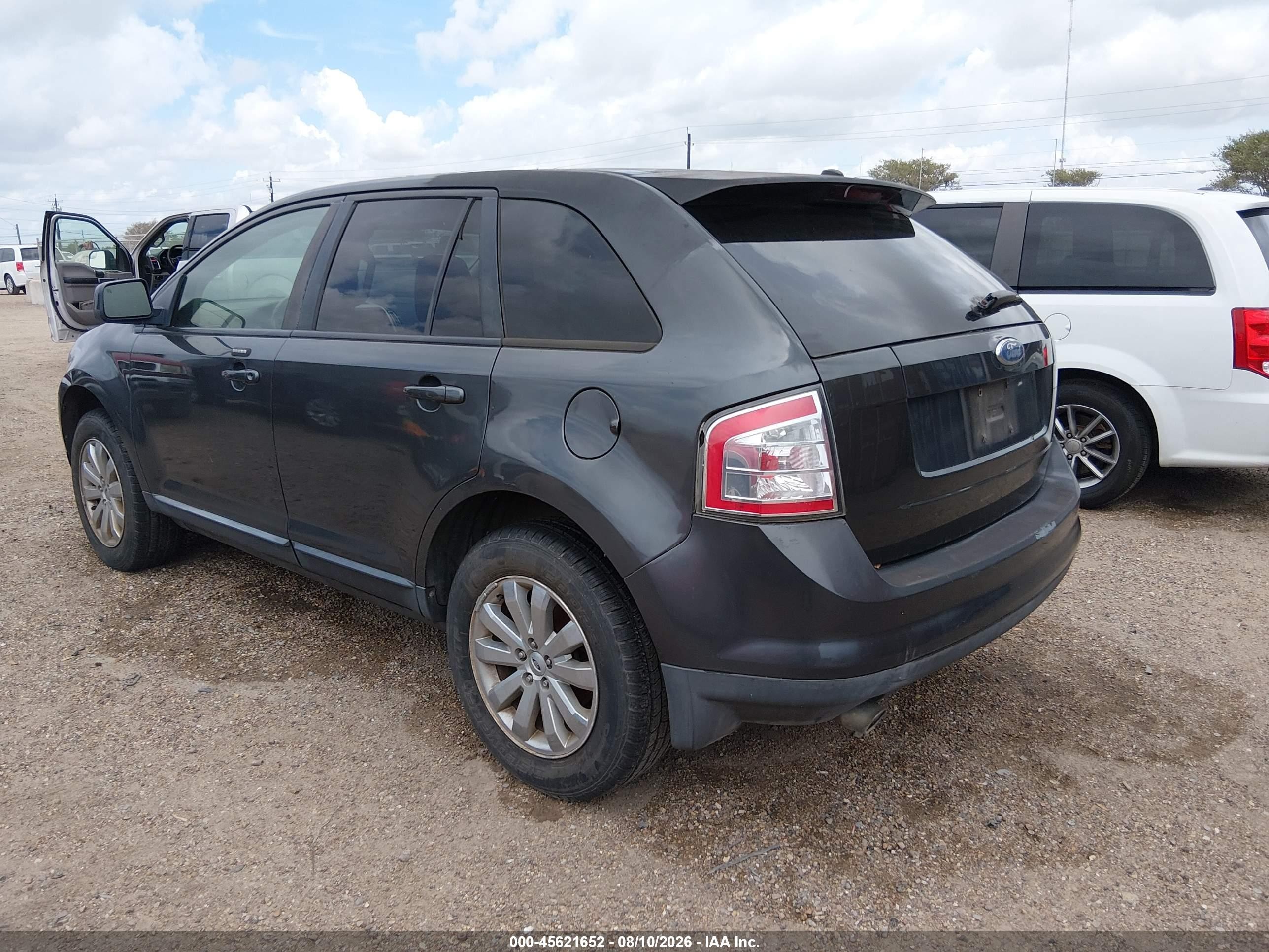 2007 Ford Edge Sel Plus Серый vin: 2FMDK49C47BA81511