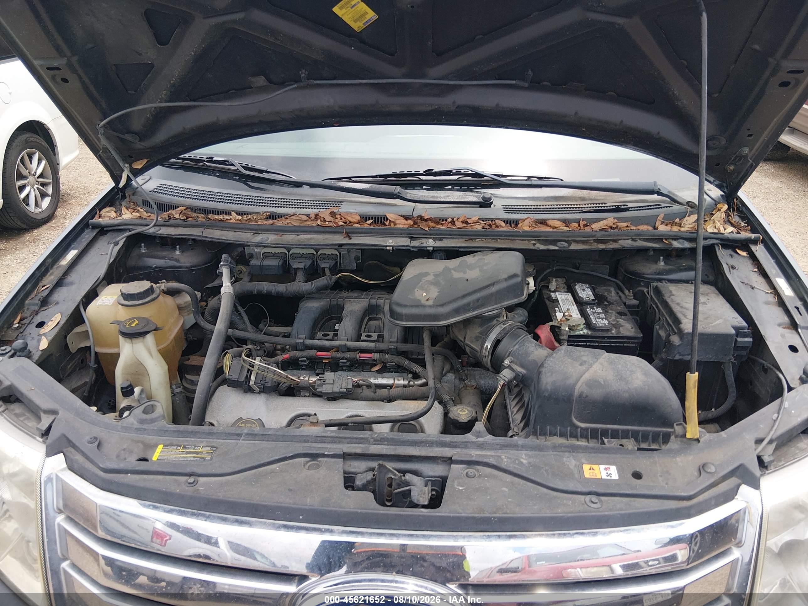 2007 Ford Edge Sel Plus Серый vin: 2FMDK49C47BA81511