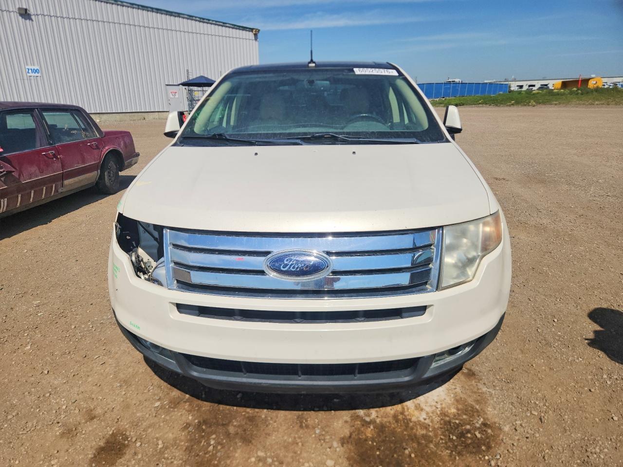 2008 Ford Edge Limited White vin: 2FMDK49C48BA23187