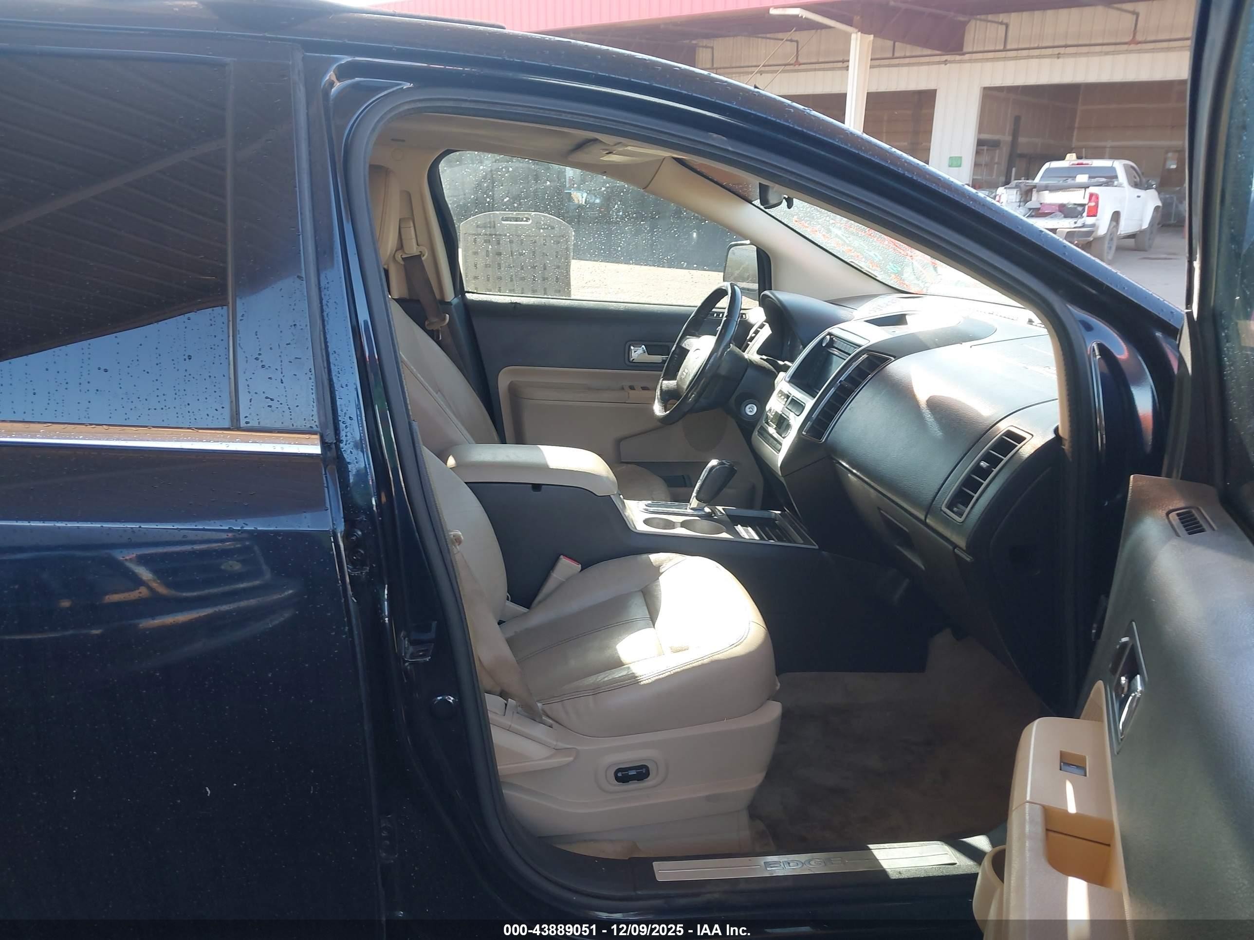 2008 Ford Edge Limited Black vin: 2FMDK49C48BA48297