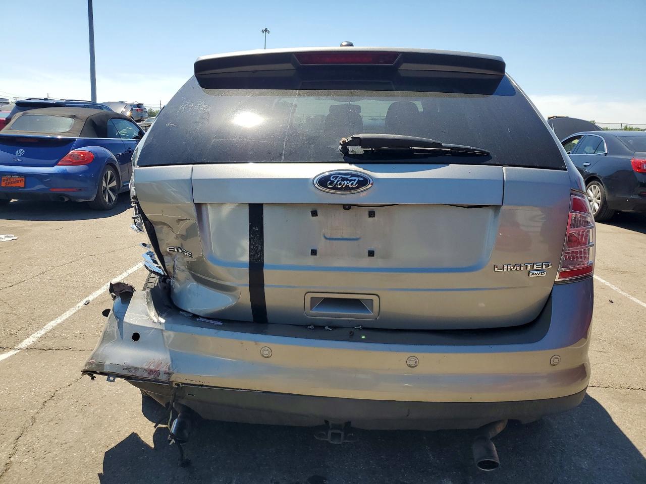 2008 Ford Edge Limited Silver vin: 2FMDK49C48BB08112