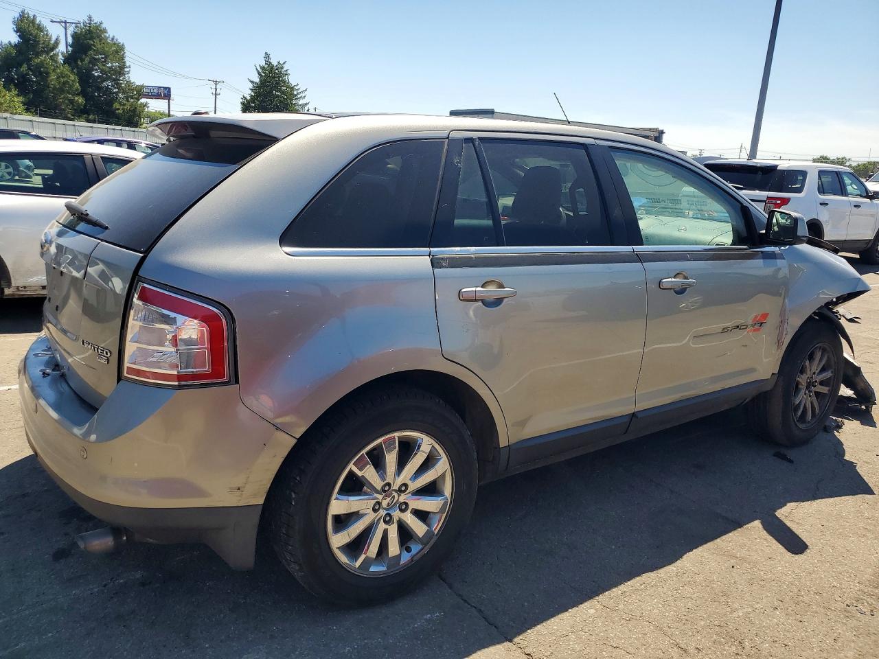 2008 Ford Edge Limited Silver vin: 2FMDK49C48BB08112