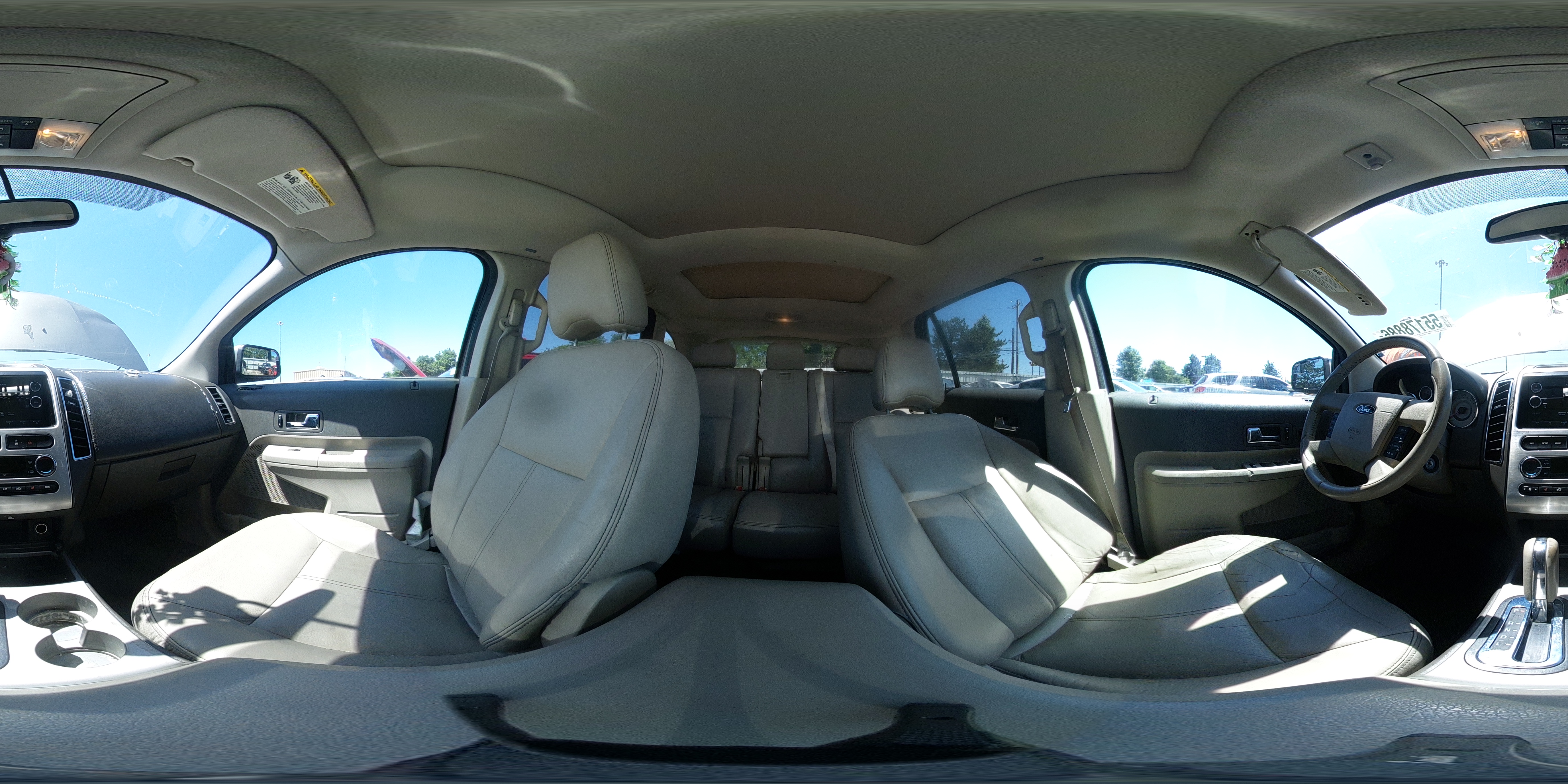 2008 Ford Edge Limited Silver vin: 2FMDK49C48BB08112