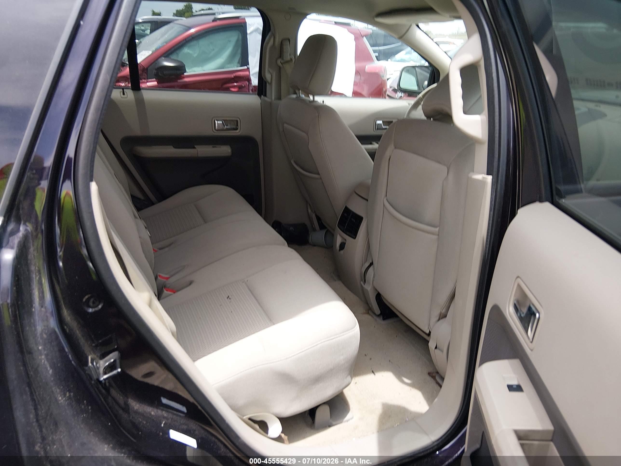 2007 Ford Edge Sel Plus Purple vin: 2FMDK49C57BA56696