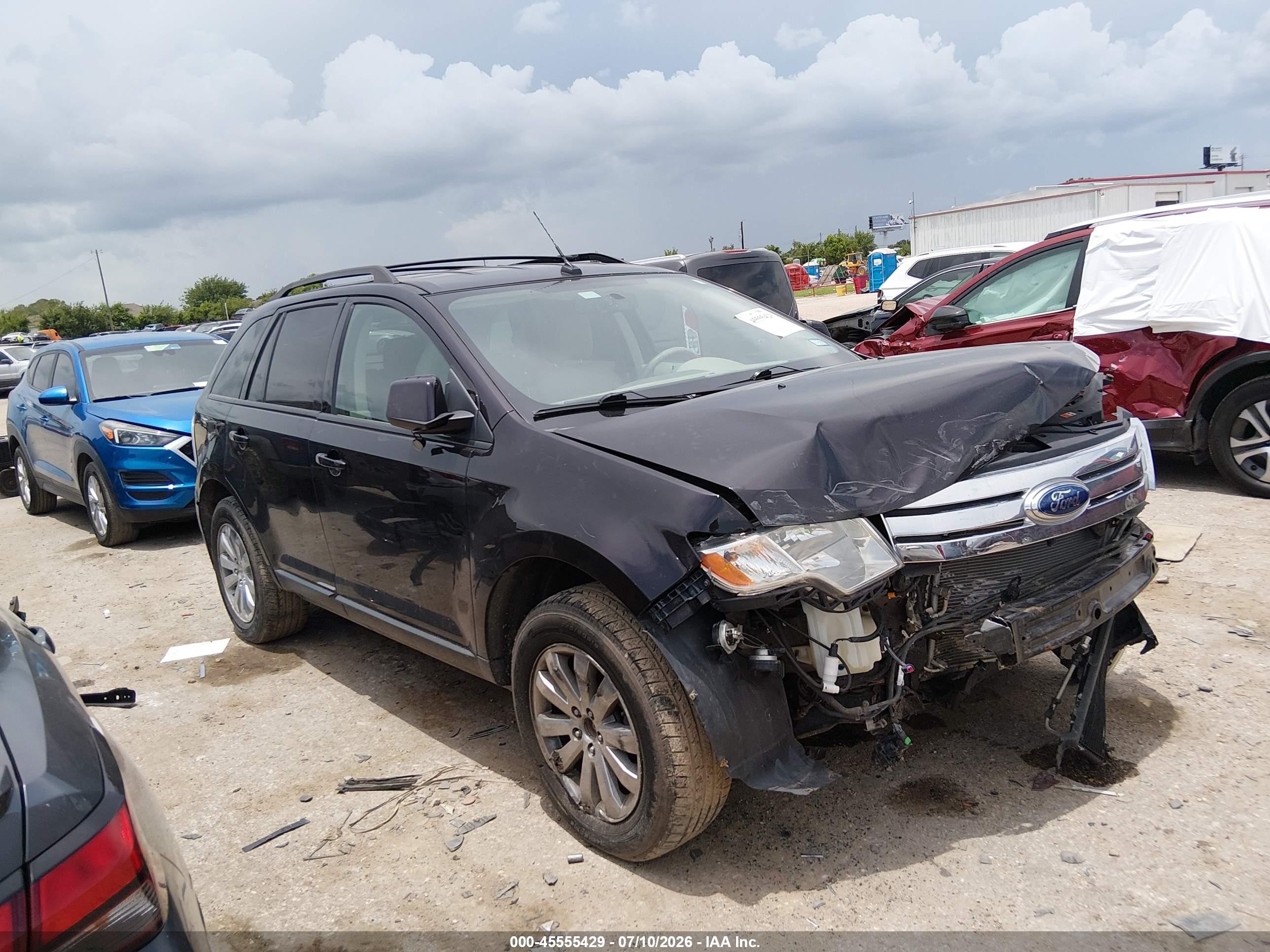 2007 Ford Edge Sel Plus Purple vin: 2FMDK49C57BA56696