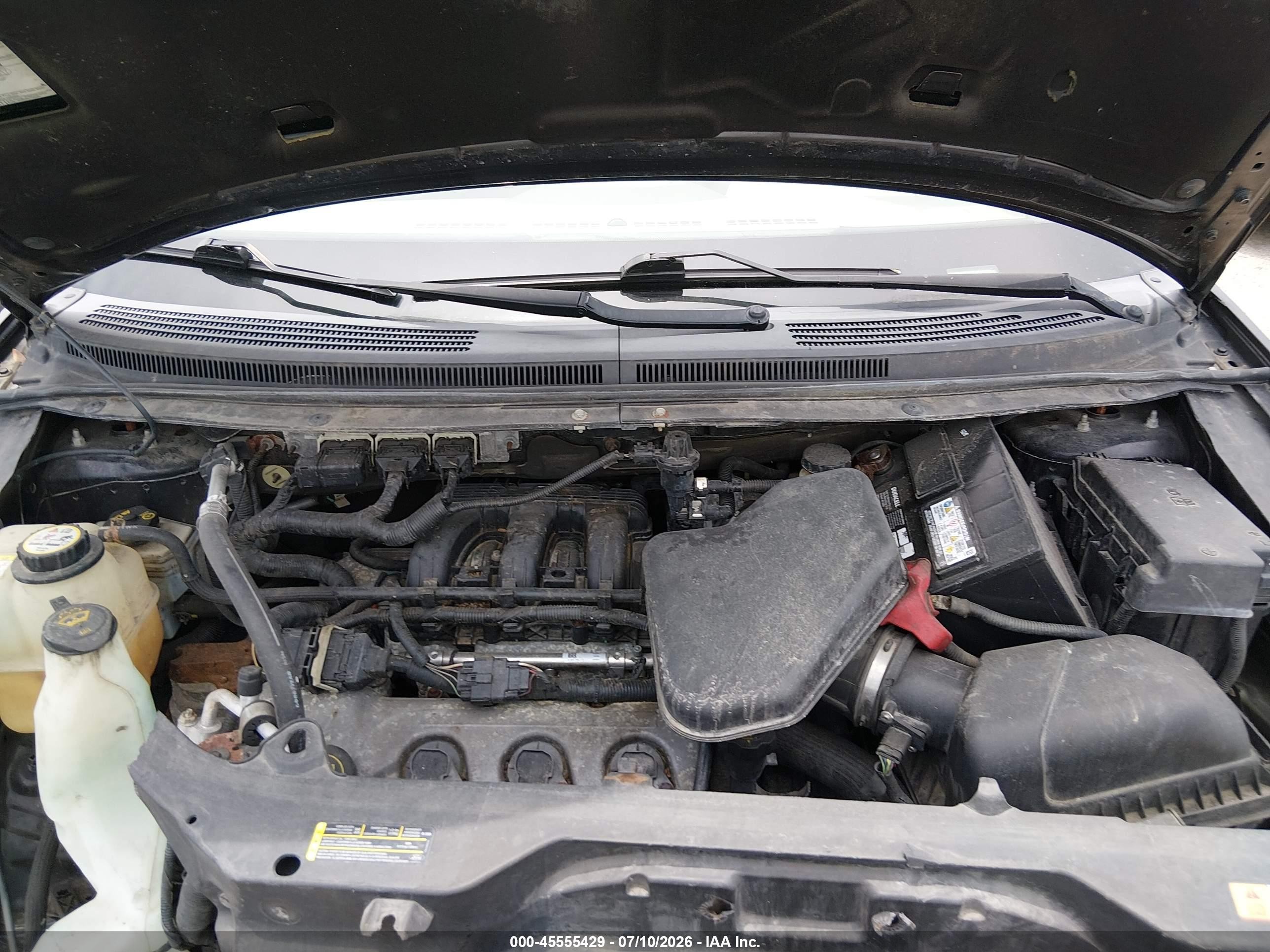 2007 Ford Edge Sel Plus Purple vin: 2FMDK49C57BA56696