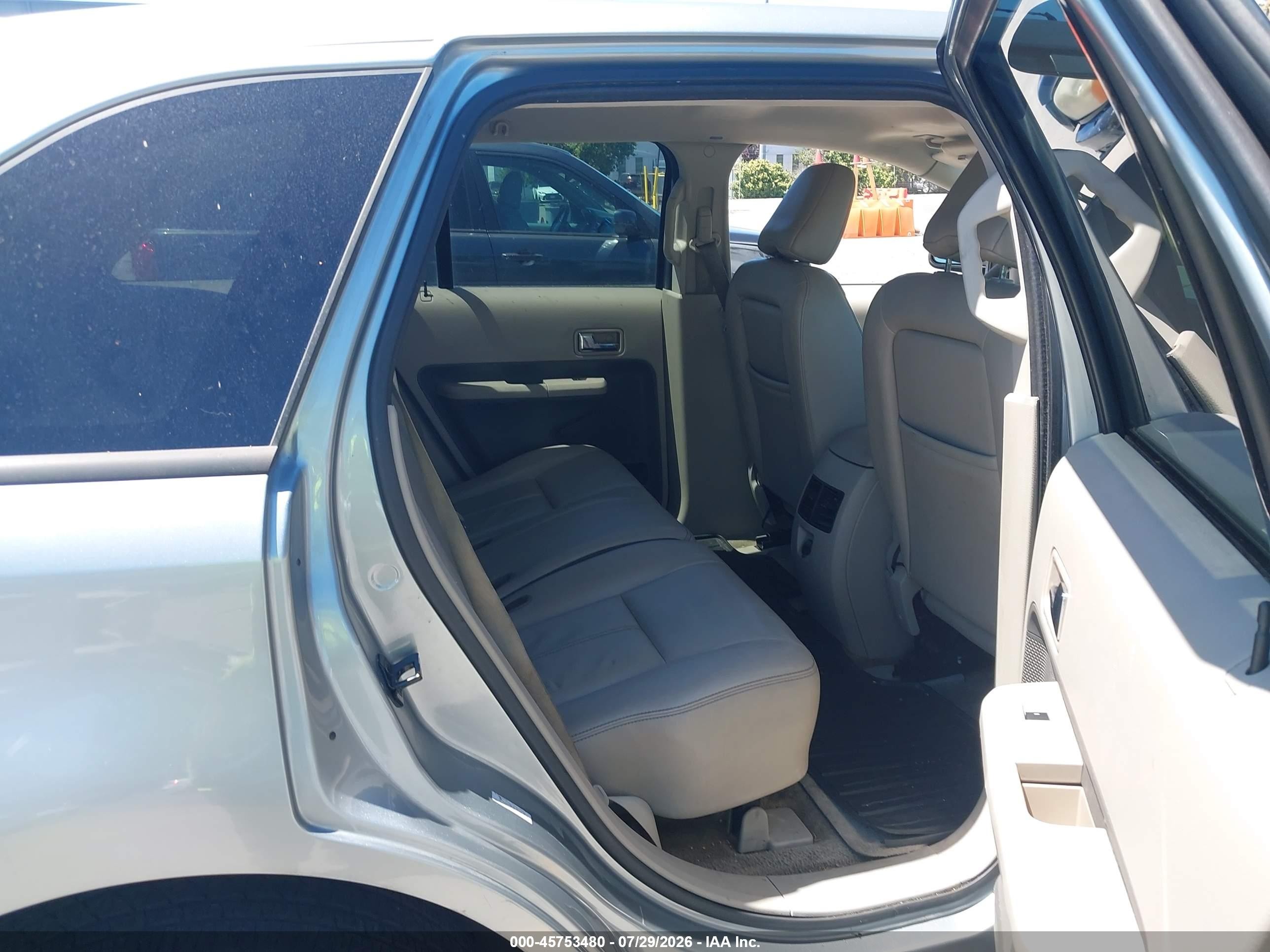 2007 Ford Edge Sel Plus Серый vin: 2FMDK49C57BA87902