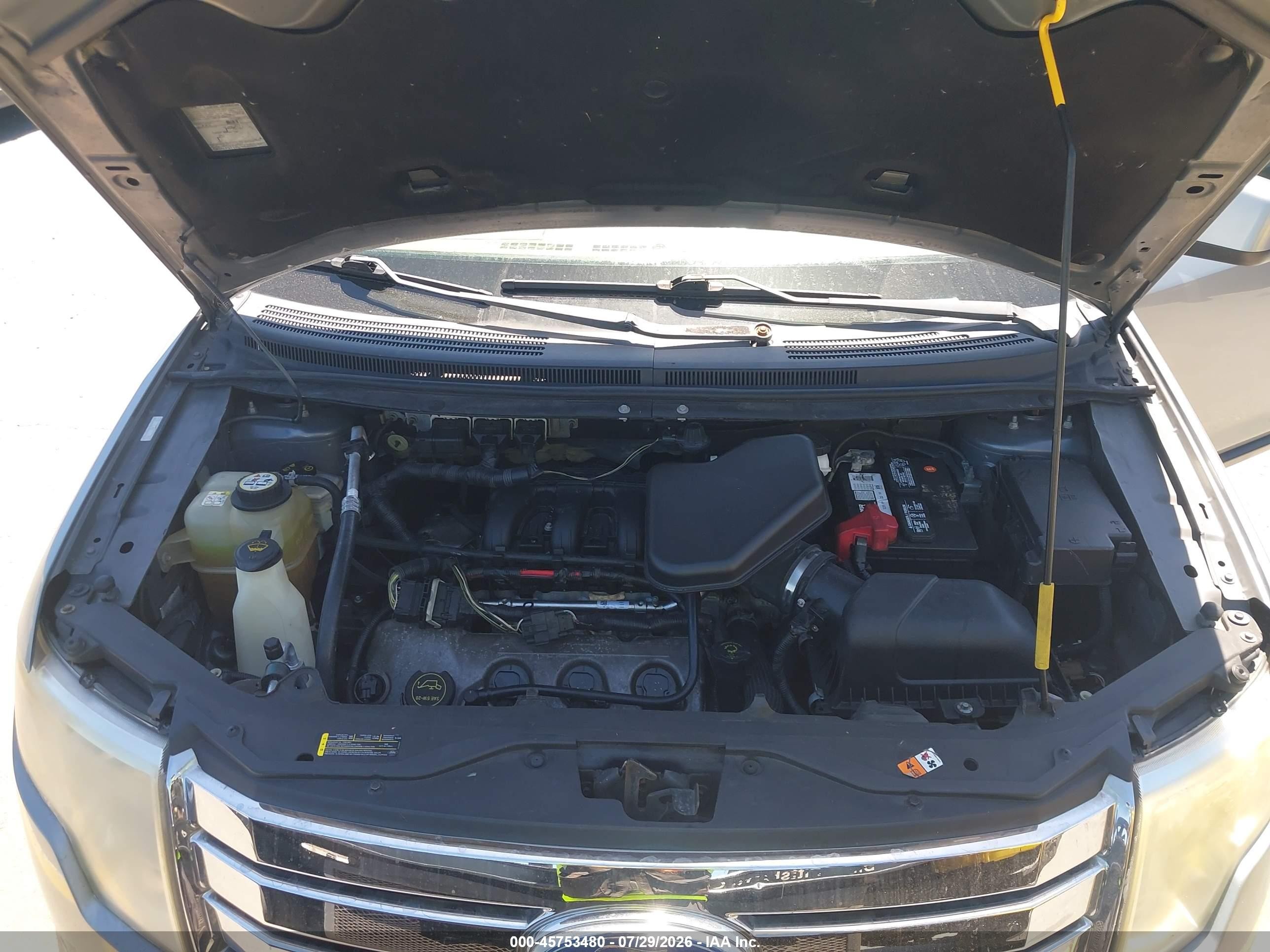 2007 Ford Edge Sel Plus Серый vin: 2FMDK49C57BA87902