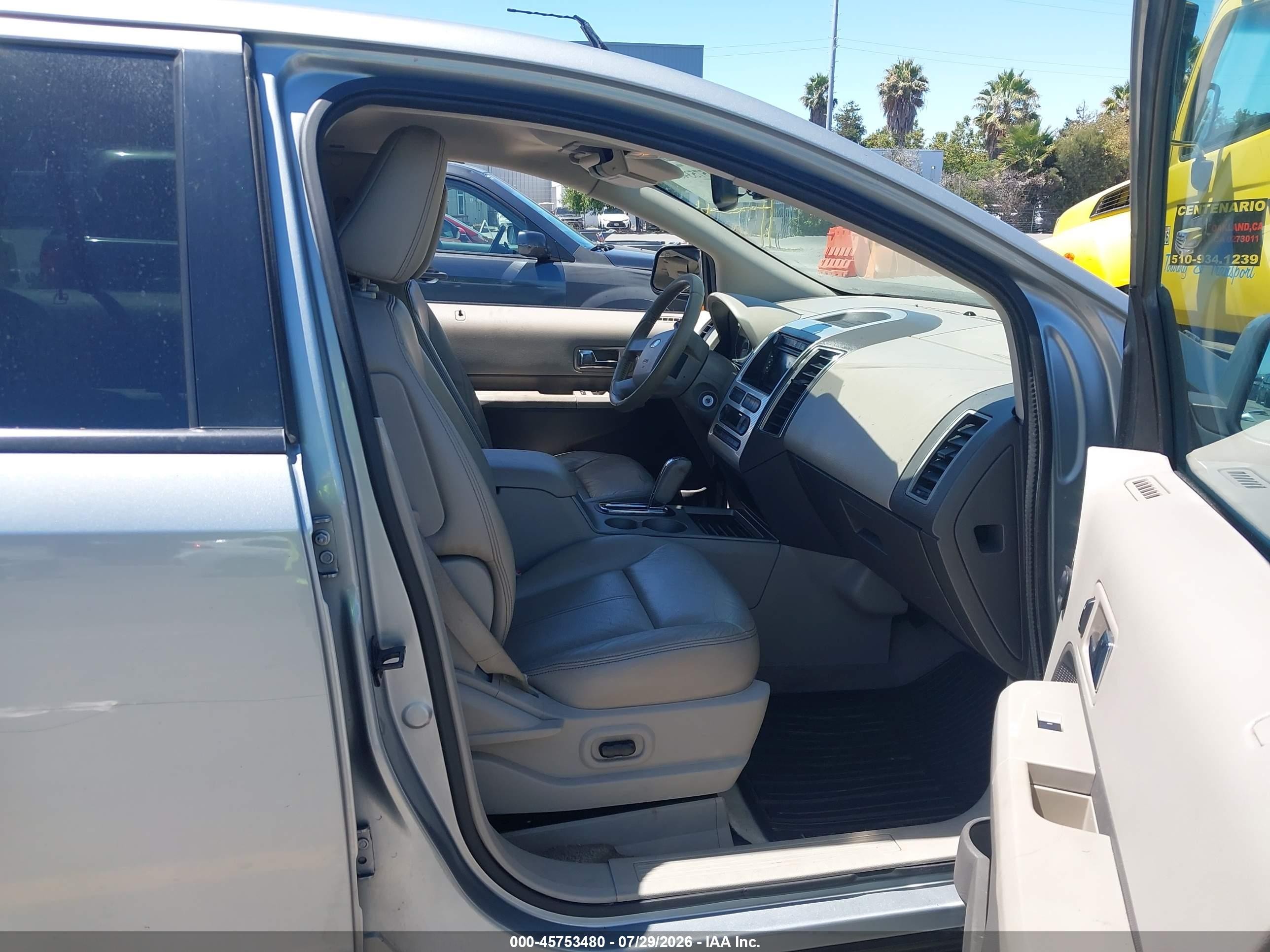 2007 Ford Edge Sel Plus Серый vin: 2FMDK49C57BA87902