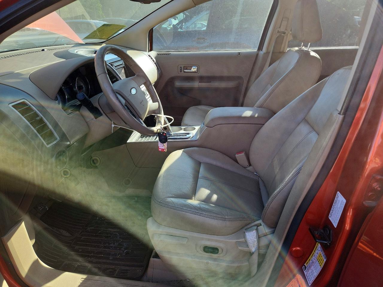 2007 Ford Edge Sel Plus Orange vin: 2FMDK49C57BB25404