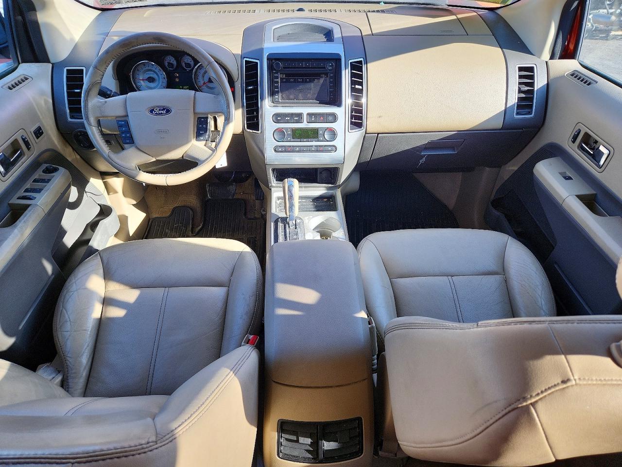 2007 Ford Edge Sel Plus Orange vin: 2FMDK49C57BB25404