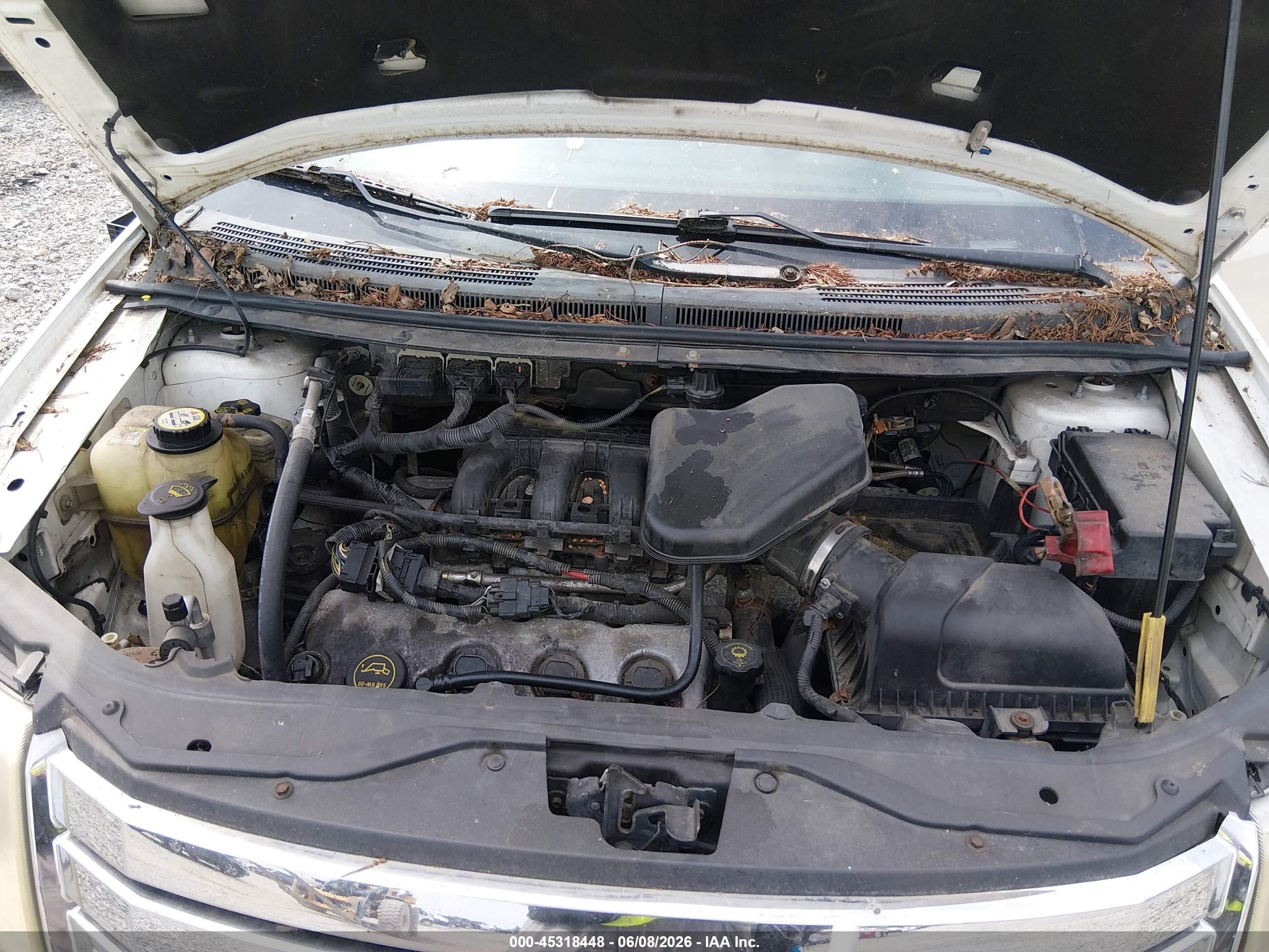 2008 Ford Edge Limited Белый vin: 2FMDK49C58BA14210