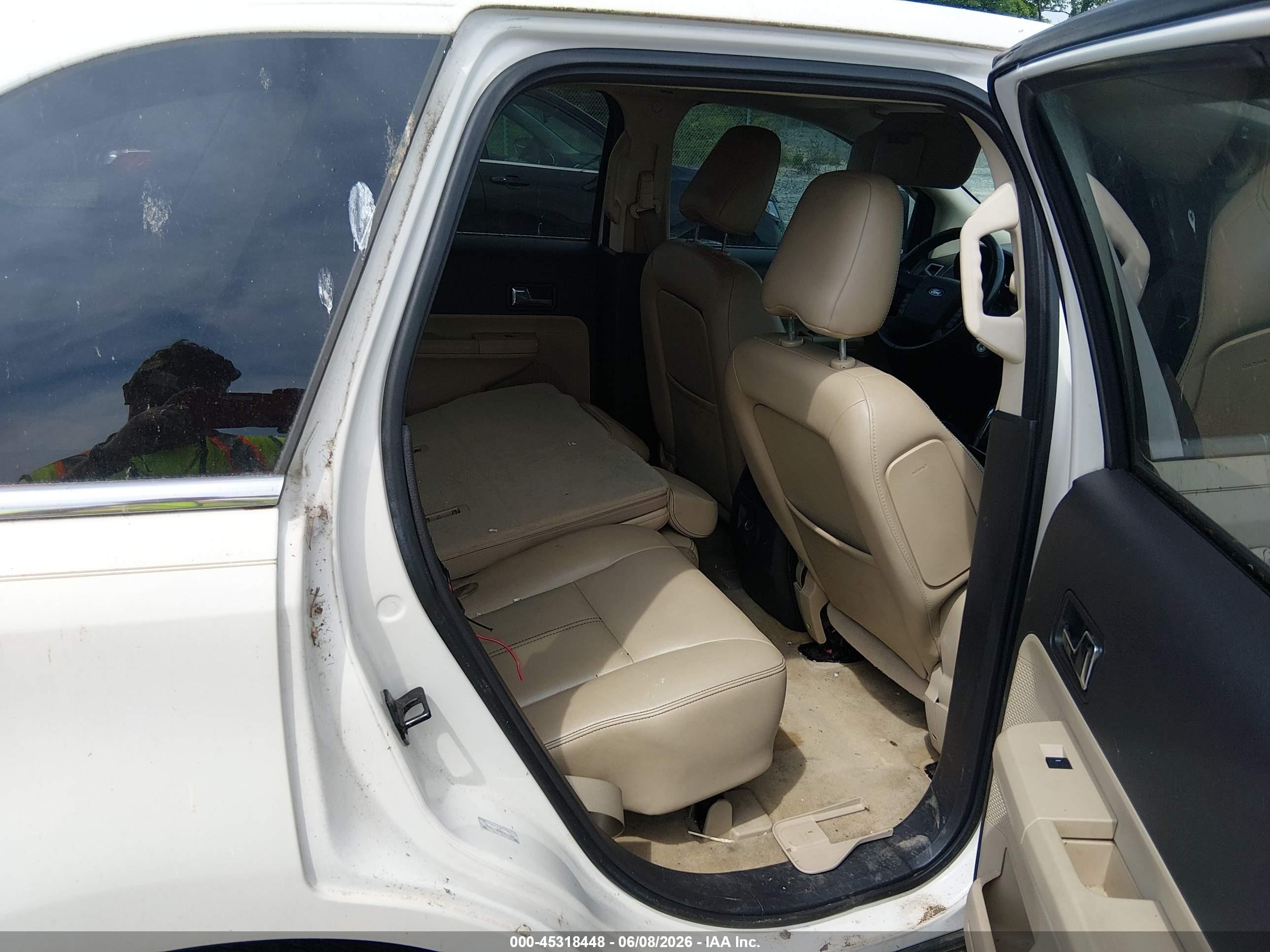 2008 Ford Edge Limited Белый vin: 2FMDK49C58BA14210
