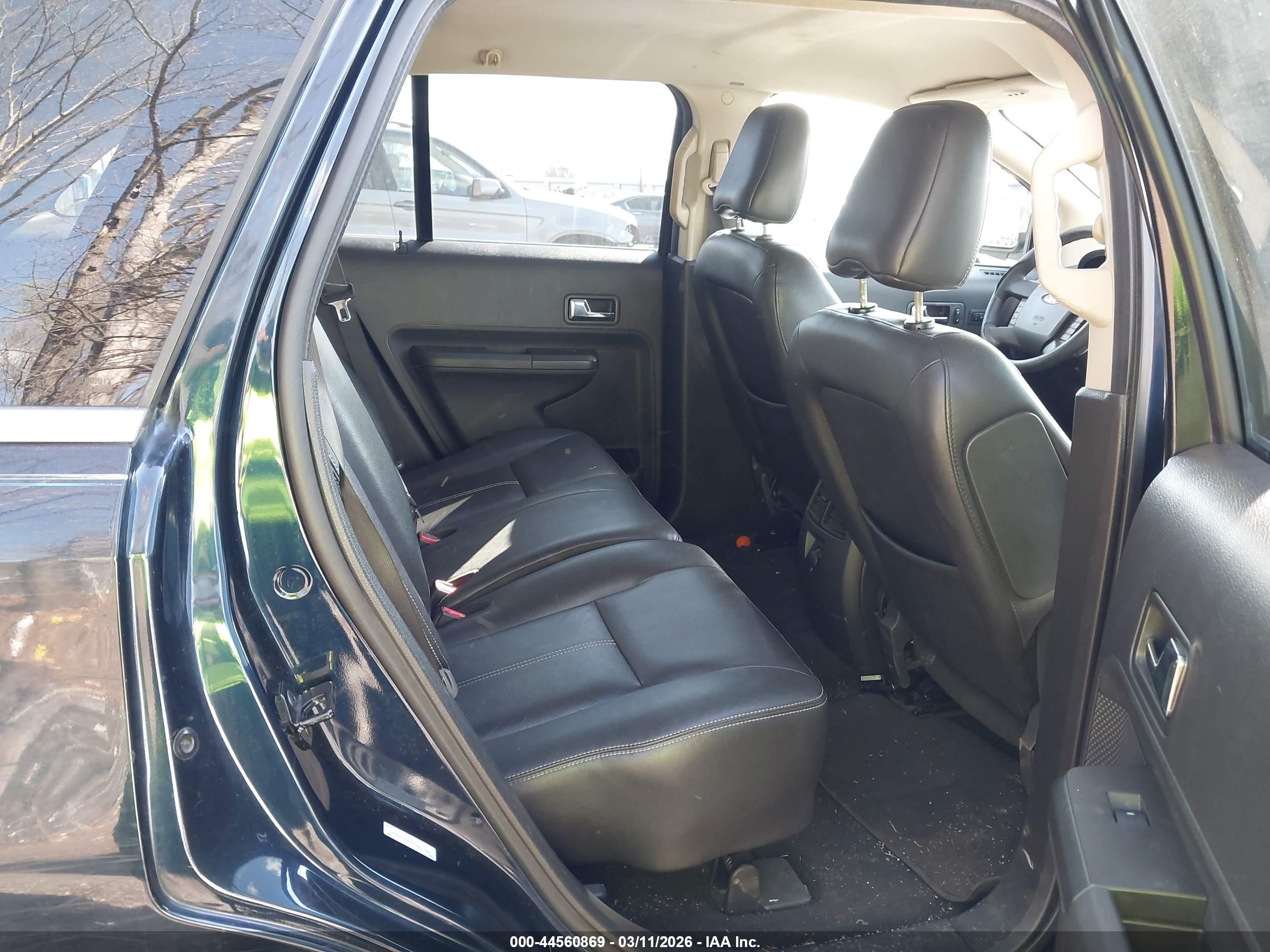 2008 Ford Edge Limited Blue vin: 2FMDK49C58BA25188