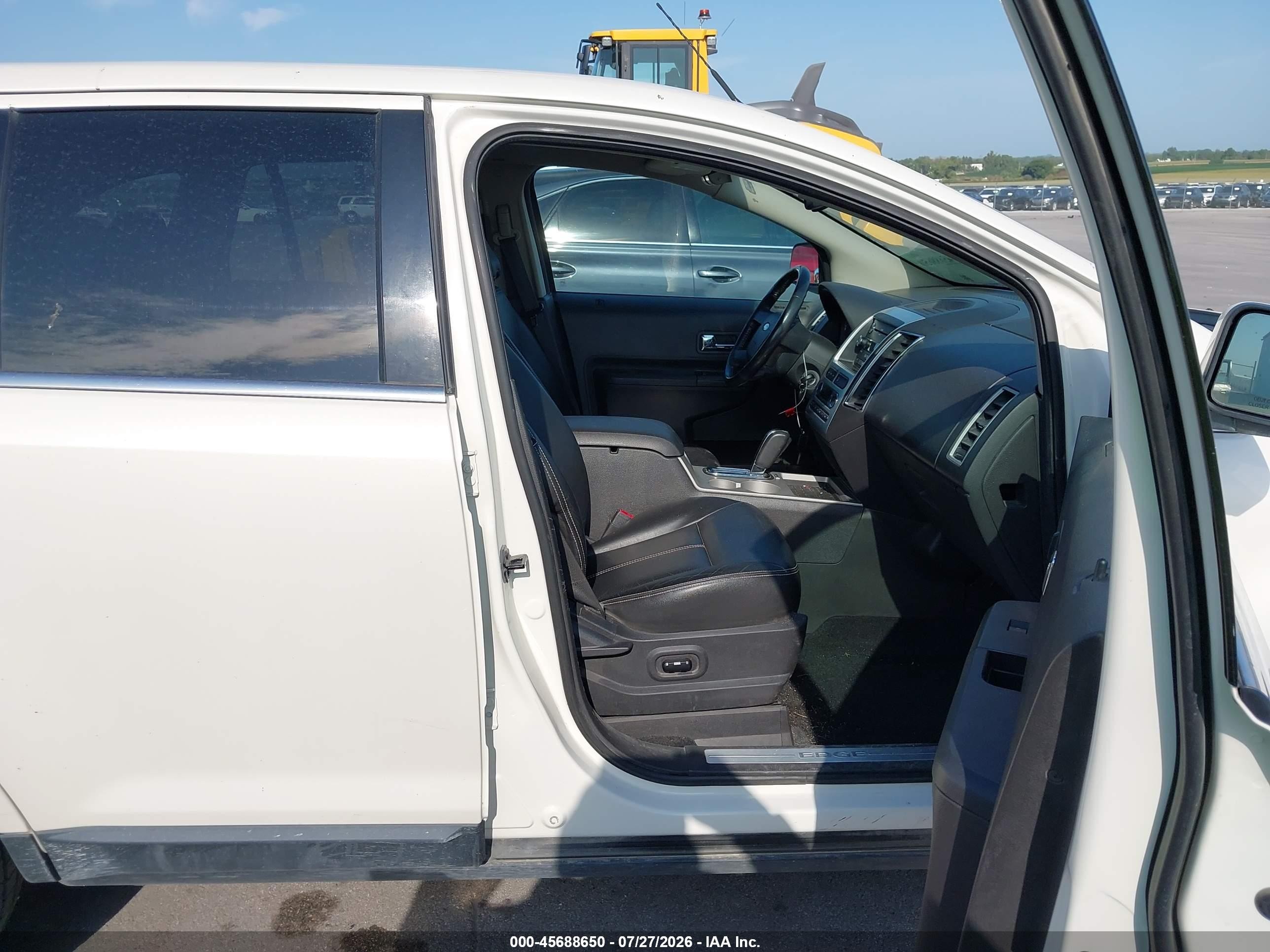 2008 Ford Edge Limited White vin: 2FMDK49C58BB39403
