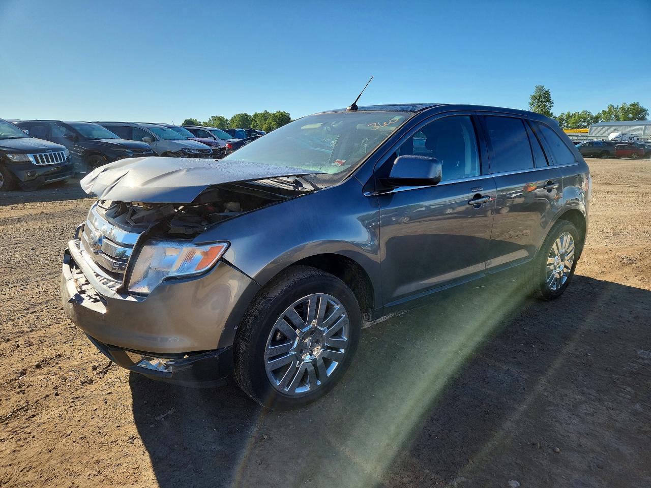 2009 Ford Edge Limited Gray vin: 2FMDK49C59BA61819