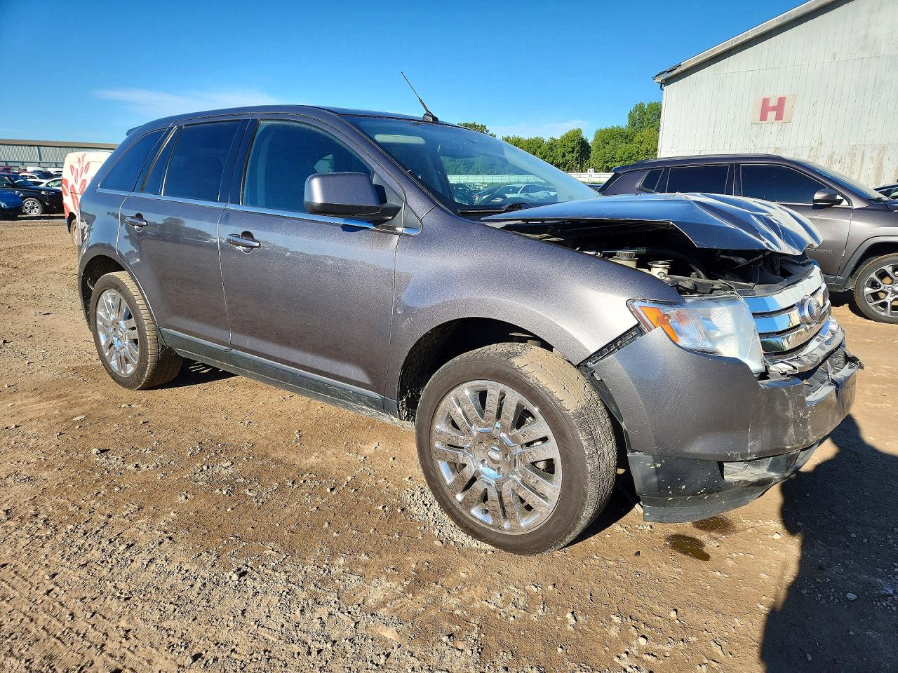 2009 Ford Edge Limited Gray vin: 2FMDK49C59BA61819