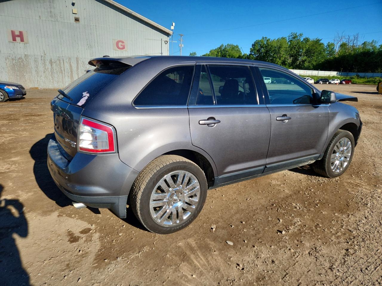 2009 Ford Edge Limited Gray vin: 2FMDK49C59BA61819