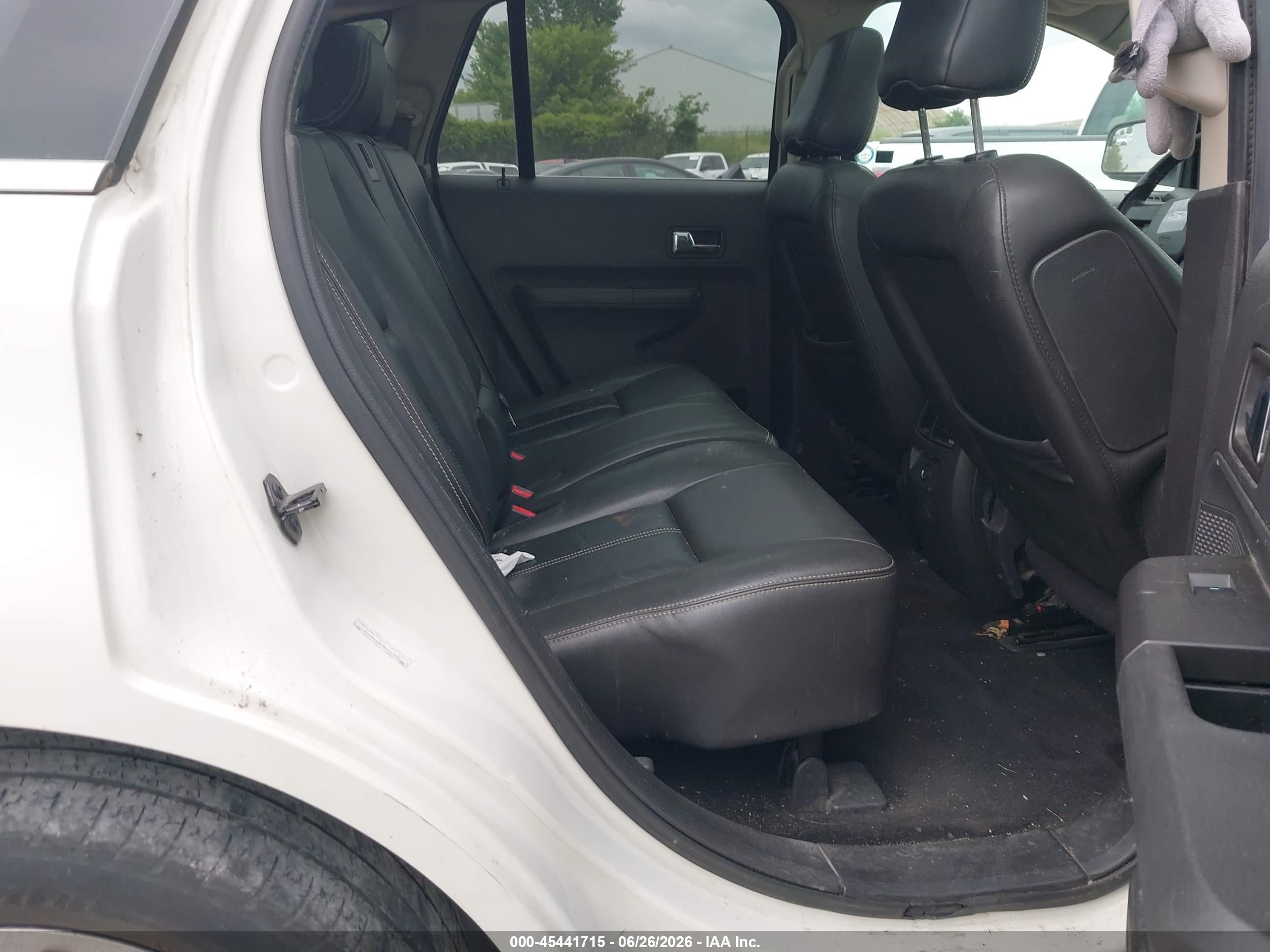 2009 Ford Edge Limited White vin: 2FMDK49C59BA63313