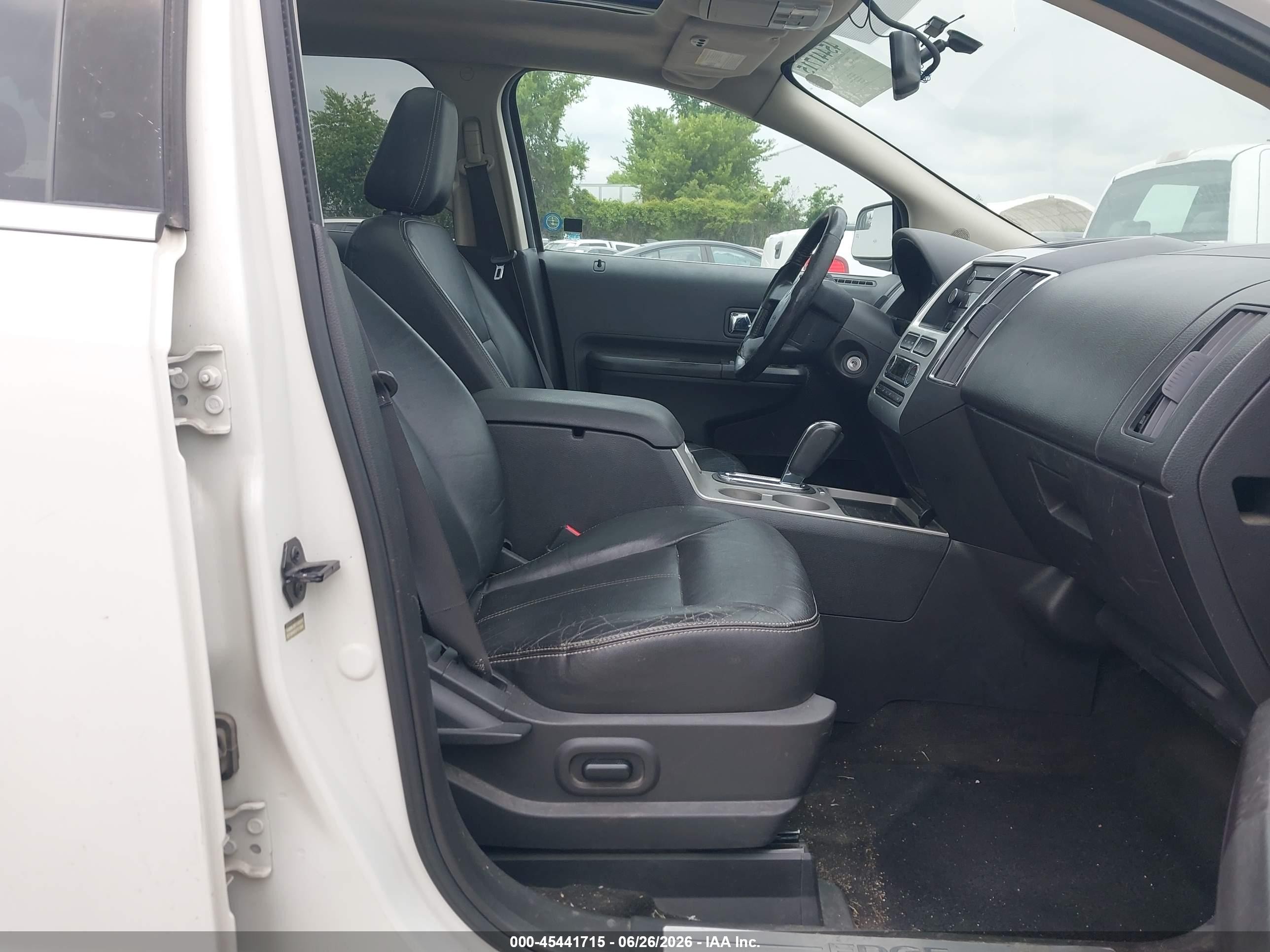 2009 Ford Edge Limited White vin: 2FMDK49C59BA63313