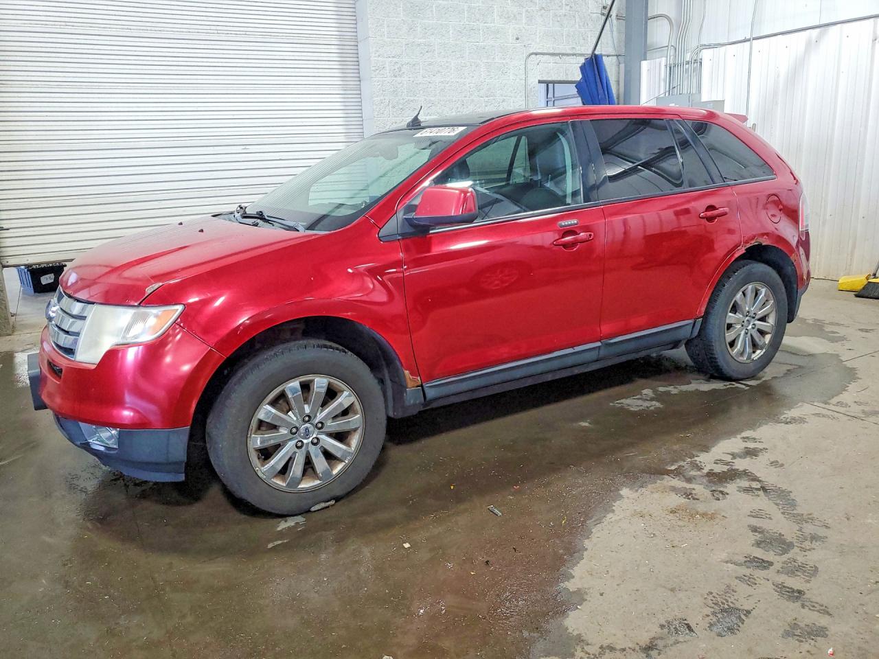 2007 Ford Edge Sel Plus Red vin: 2FMDK49C67BB60596