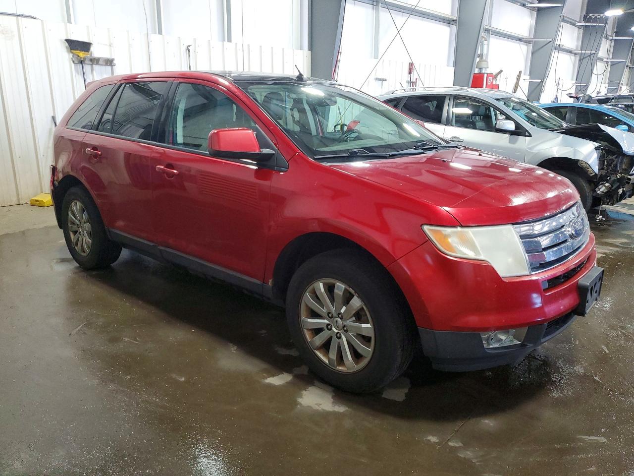 2007 Ford Edge Sel Plus Red vin: 2FMDK49C67BB60596