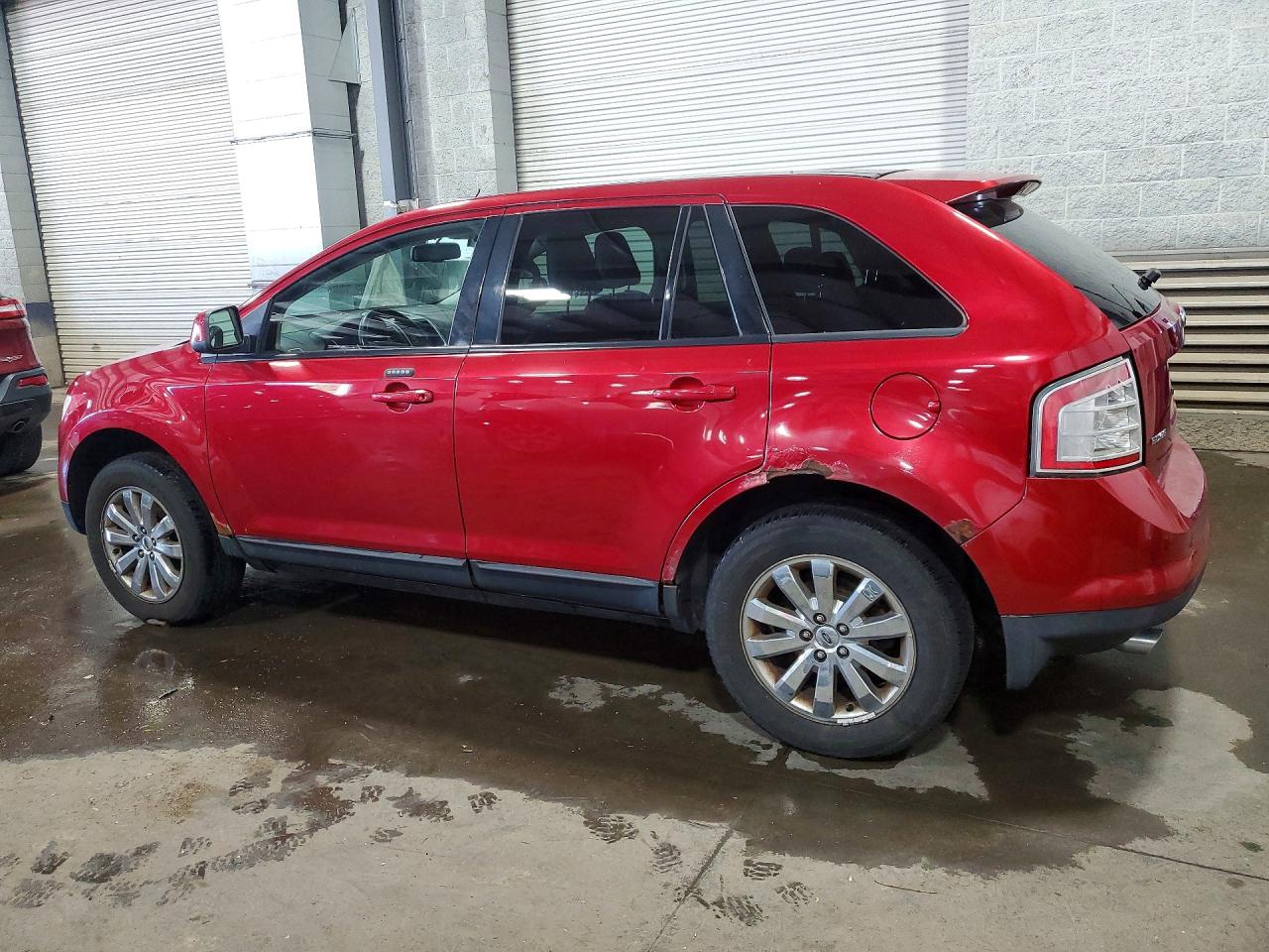 2007 Ford Edge Sel Plus Red vin: 2FMDK49C67BB60596