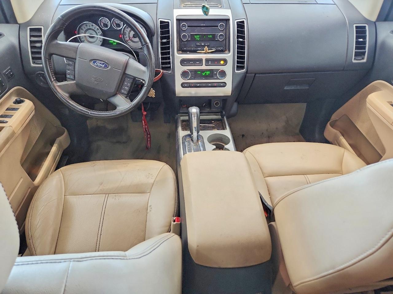 2008 Ford Edge Limited White vin: 2FMDK49C68BA02714