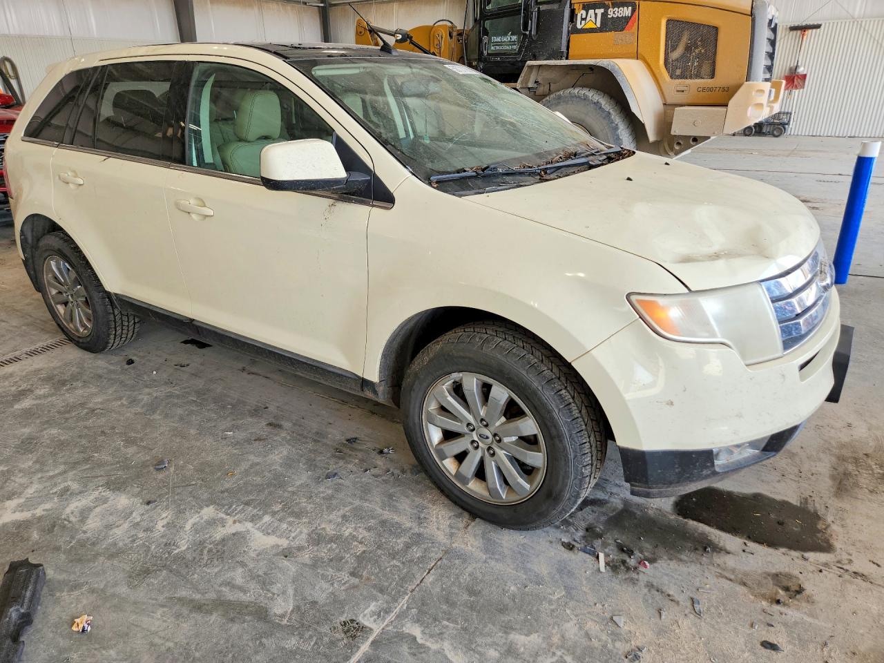 2008 Ford Edge Limited White vin: 2FMDK49C68BA02714