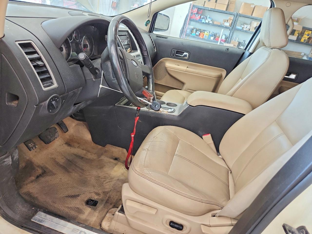 2008 Ford Edge Limited White vin: 2FMDK49C68BA02714
