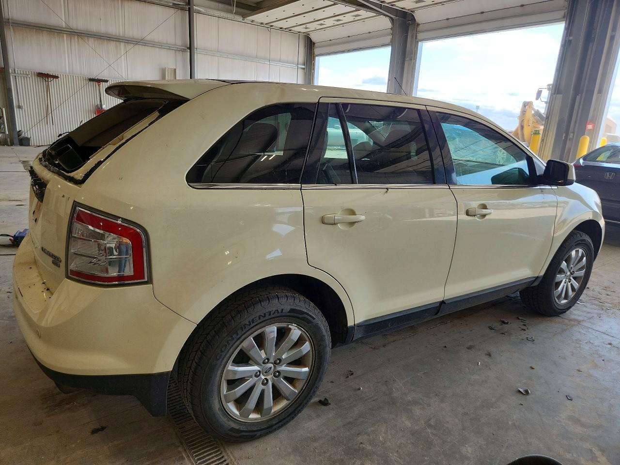 2008 Ford Edge Limited White vin: 2FMDK49C68BA02714