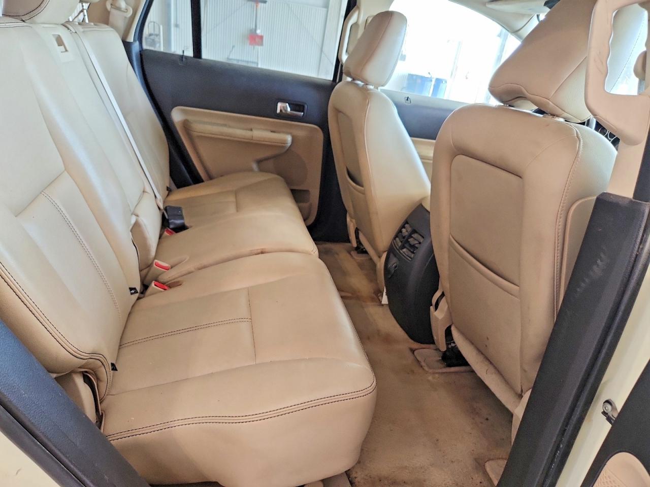 2008 Ford Edge Limited White vin: 2FMDK49C68BA02714