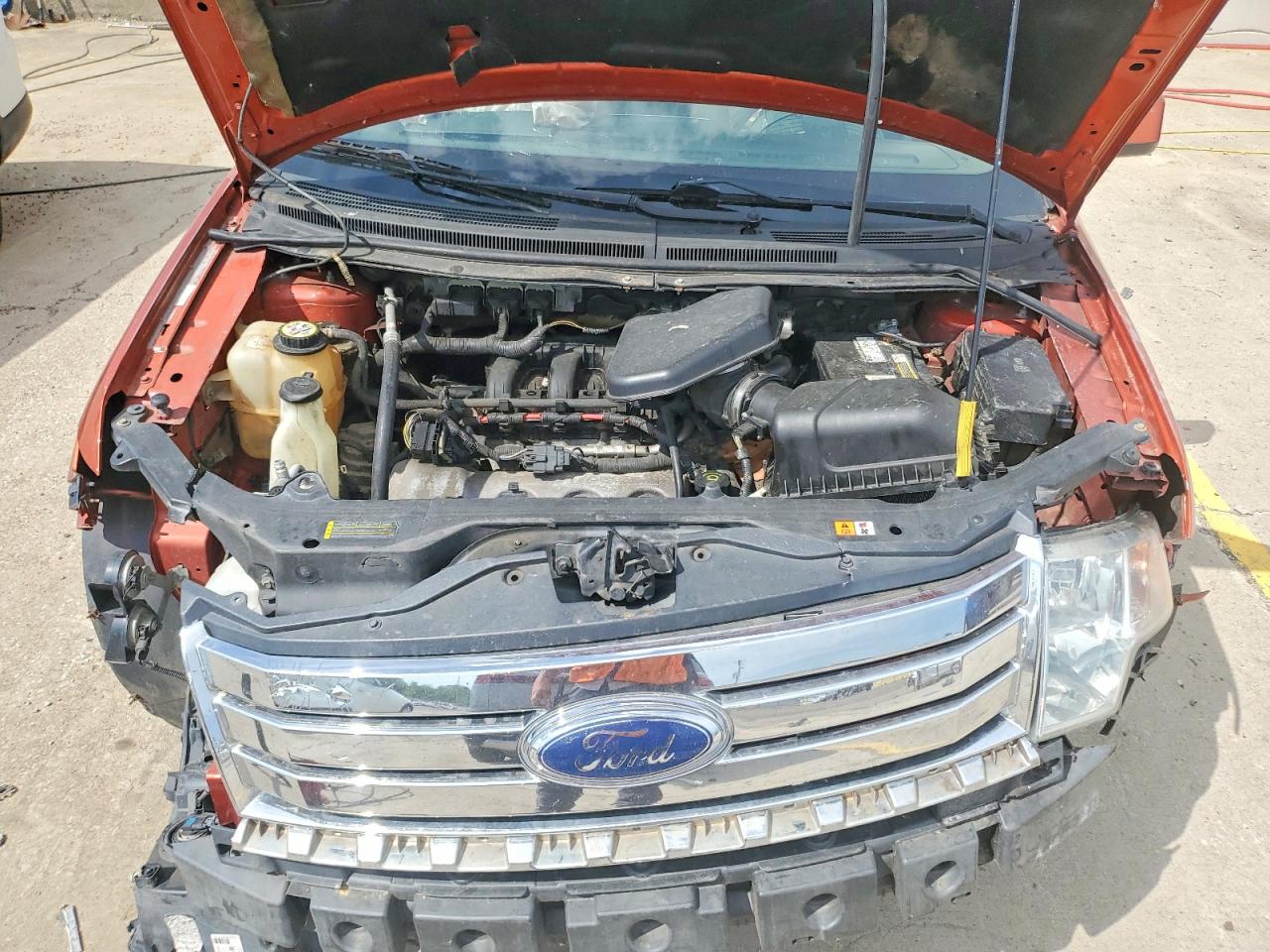 2008 Ford Edge Limited Orange vin: 2FMDK49C68BA25975