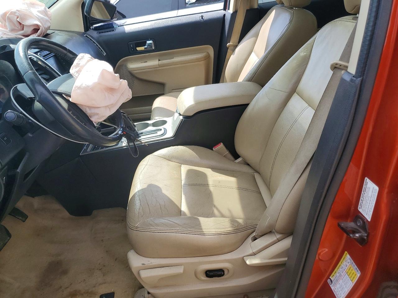 2008 Ford Edge Limited Orange vin: 2FMDK49C68BA25975