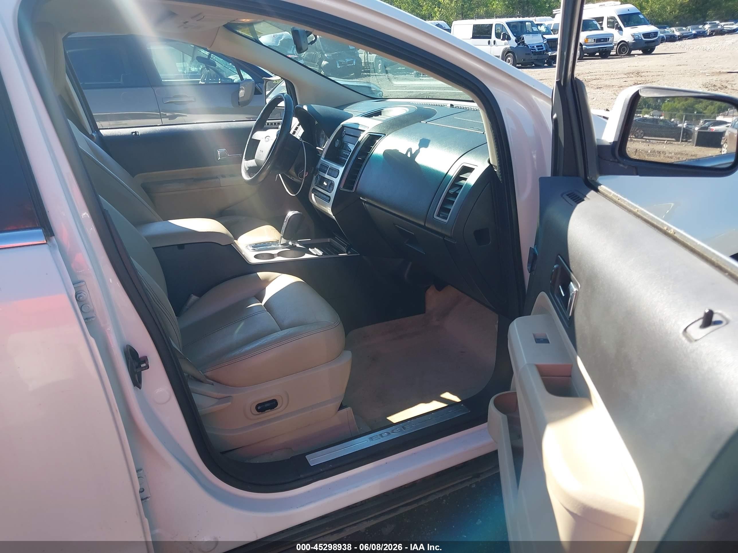 2008 Ford Edge Limited Белый vin: 2FMDK49C68BA62363
