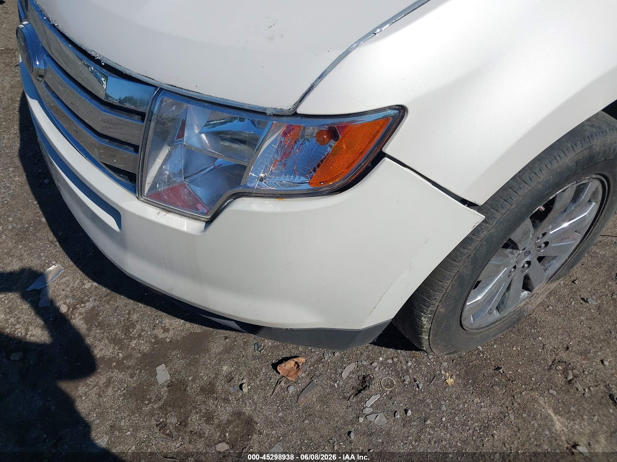 2008 Ford Edge Limited Белый vin: 2FMDK49C68BA62363